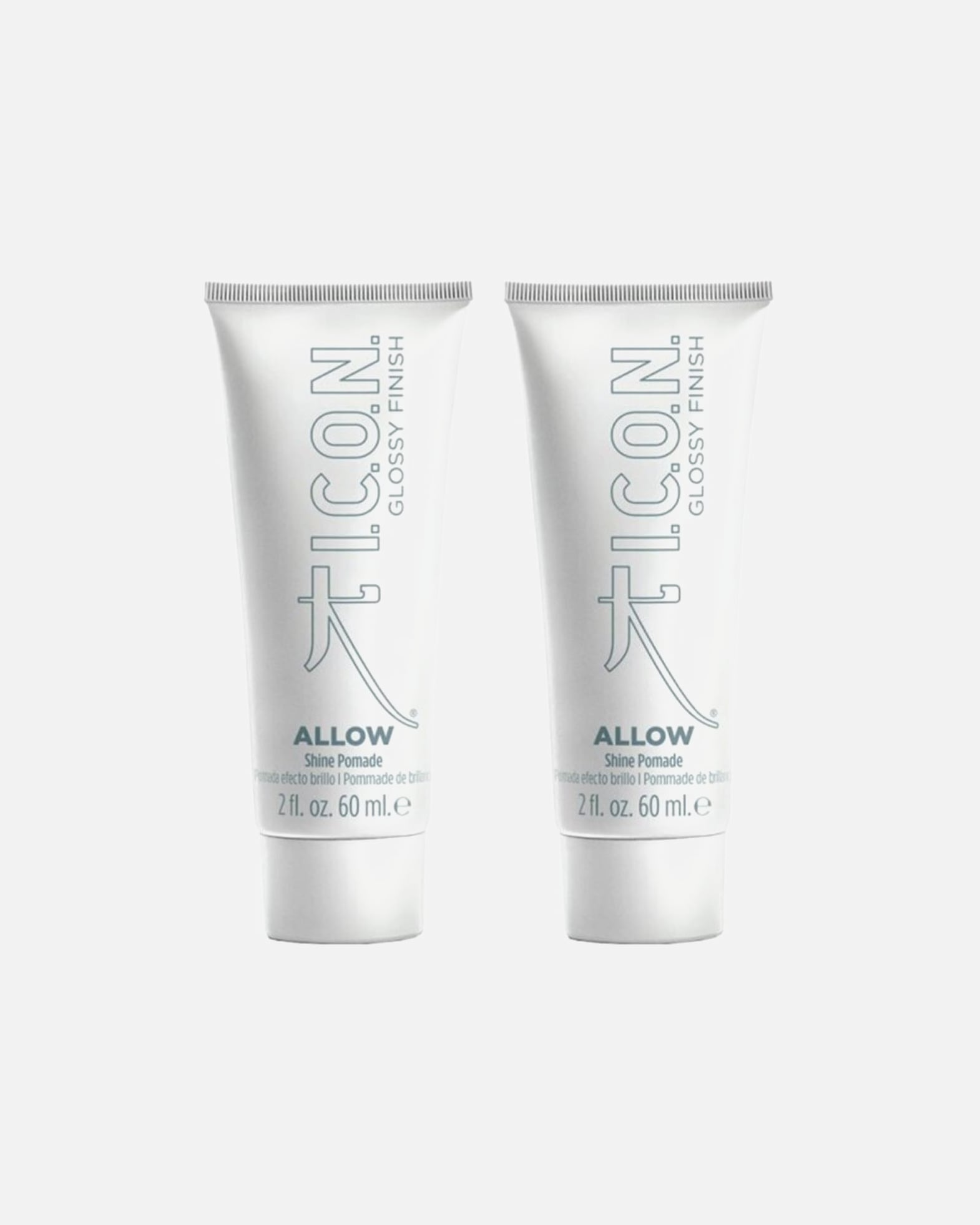 Haarcreme für Weiblich ICON ALLOW Glanzpomade 2er Set 1 Stück