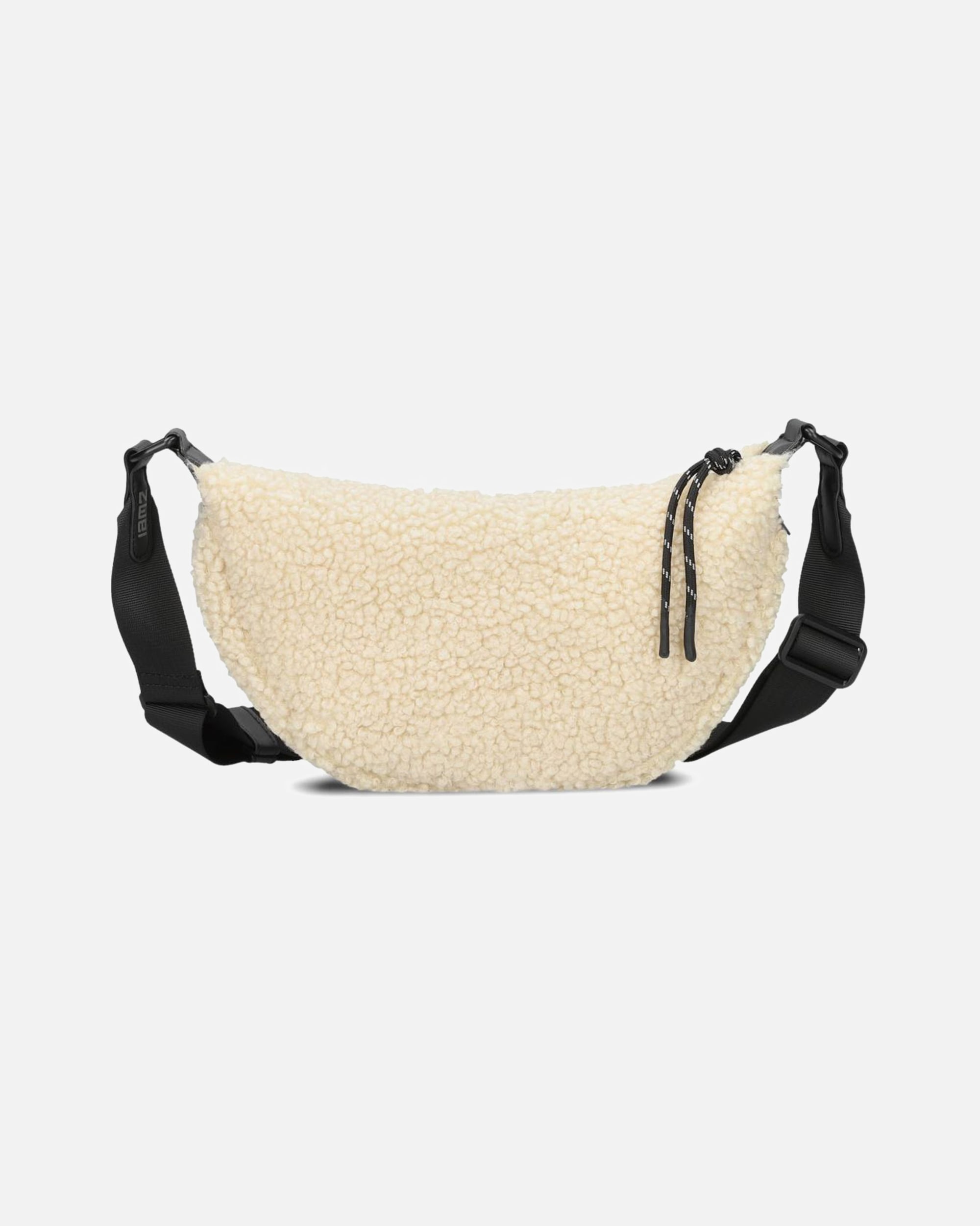 Clutch für Männlich ZWEI Teddy Umhängetasche creme