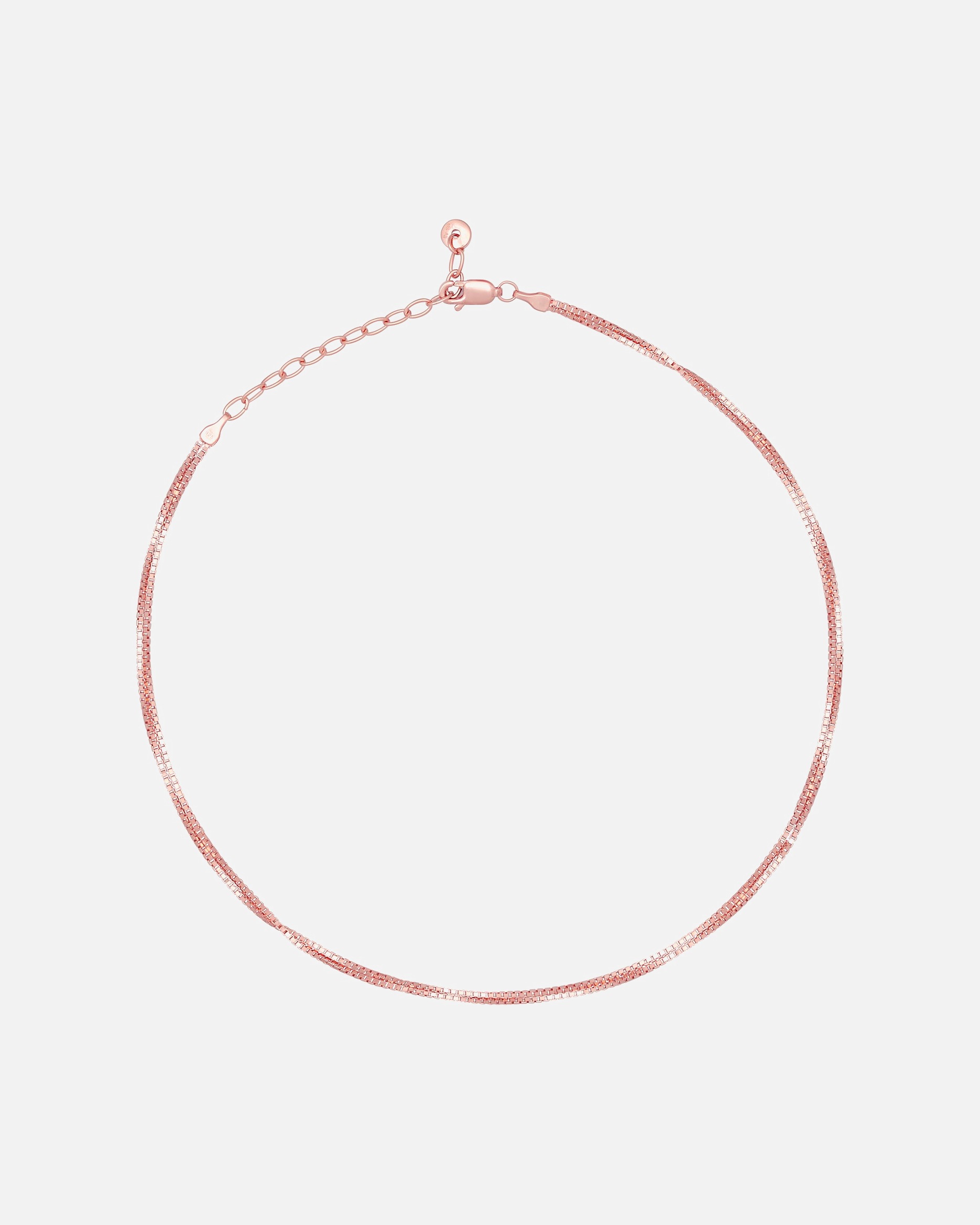 Halskette für Weiblich caï Kette 925er Silber roségold
