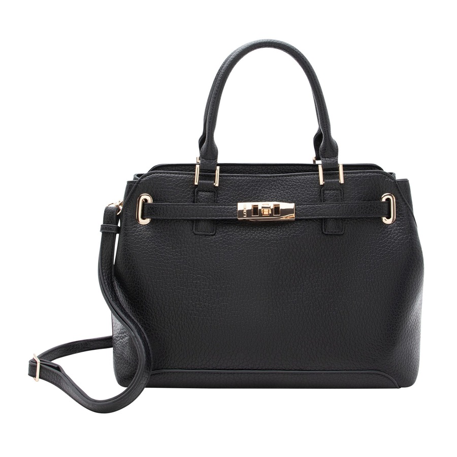 L.CREDI Renate Shopper schwarz Schwarz Damen