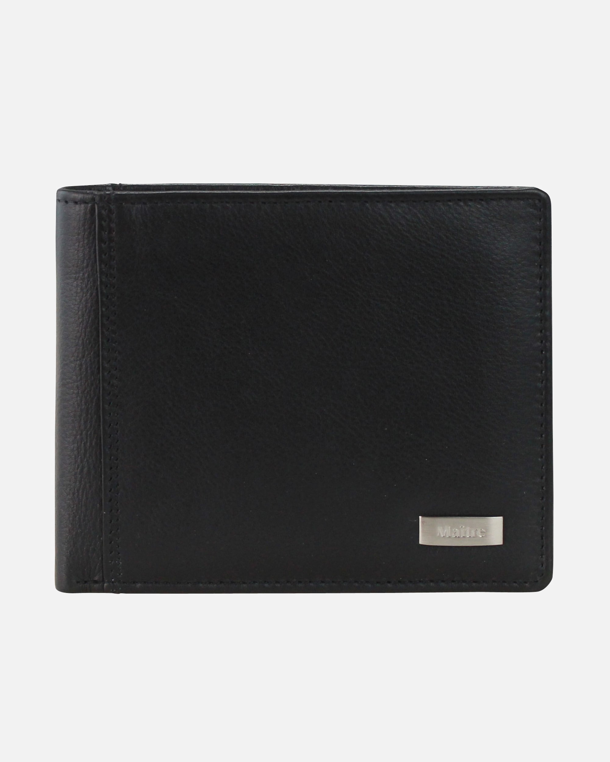 Portemonnaie für Weiblich Maître Fusto Damengeldbörse schwarz