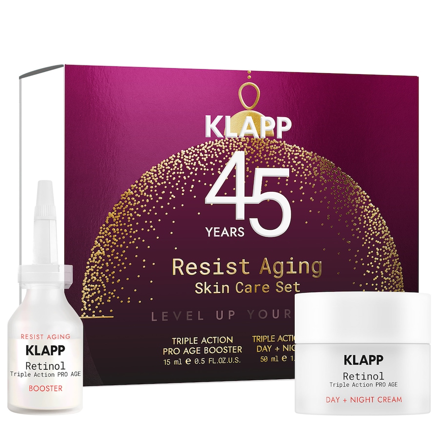 Klapp Weihnachten Resist Aging Skin Care Set 65 ml