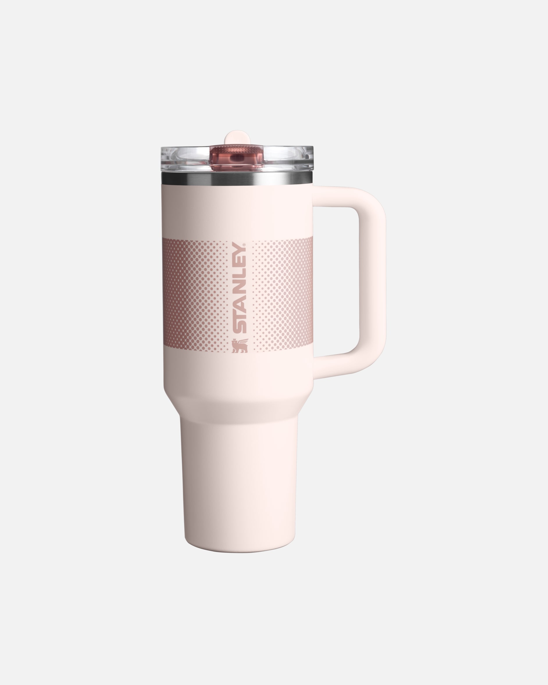 Trinkflasche für Unisex Stanley 1913 Thermobecher - 1,18L - QUENCHER® PROTOUR FLIP STRAW TUMBLER Rose Quartz Fade