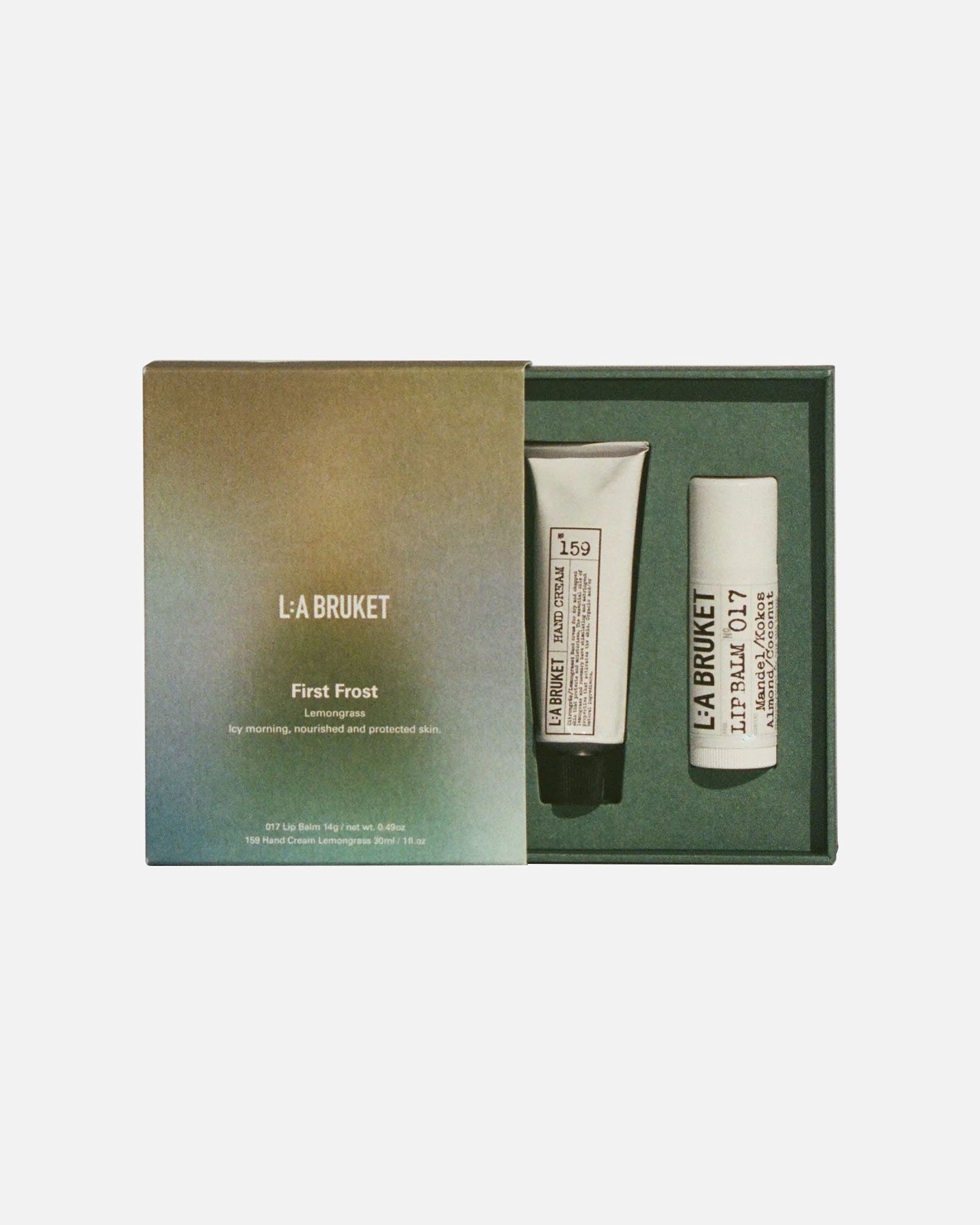 Handpflegeset für Unisex L:A BRUKET First Frost Kit Lemongrass
