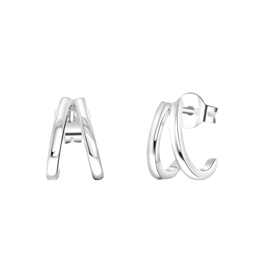 Lucardi Ohrrringe 925 Silber Damen