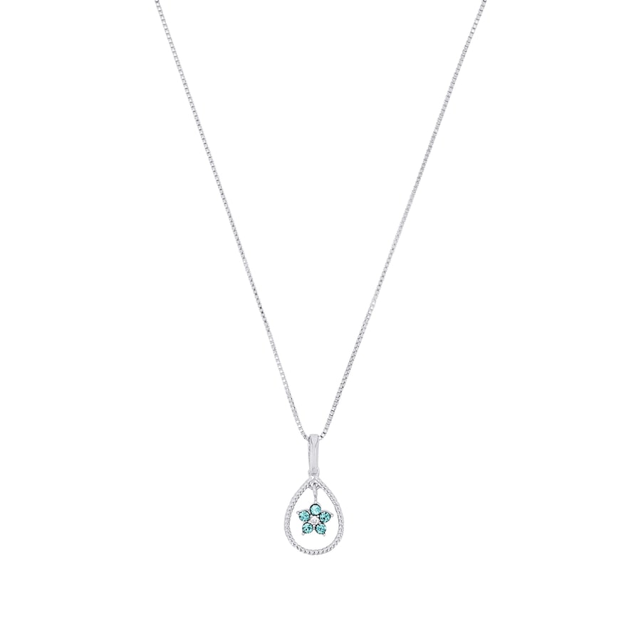 amor Kette mit Anhänger Silber Damen