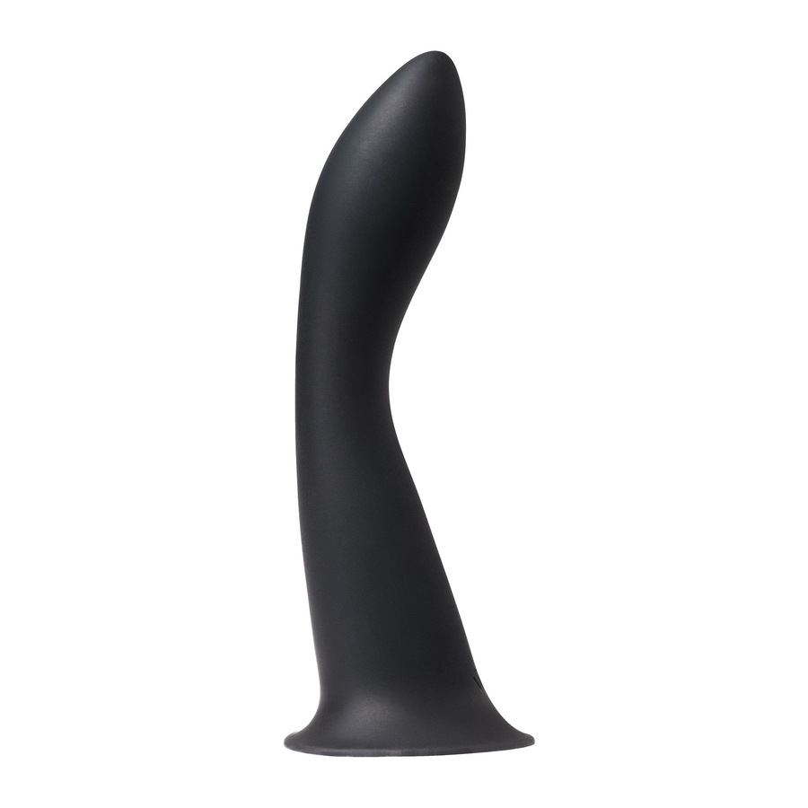Amorelie Combo Dildo mit Saugnapf & Strap-on-Funktion Schwarz