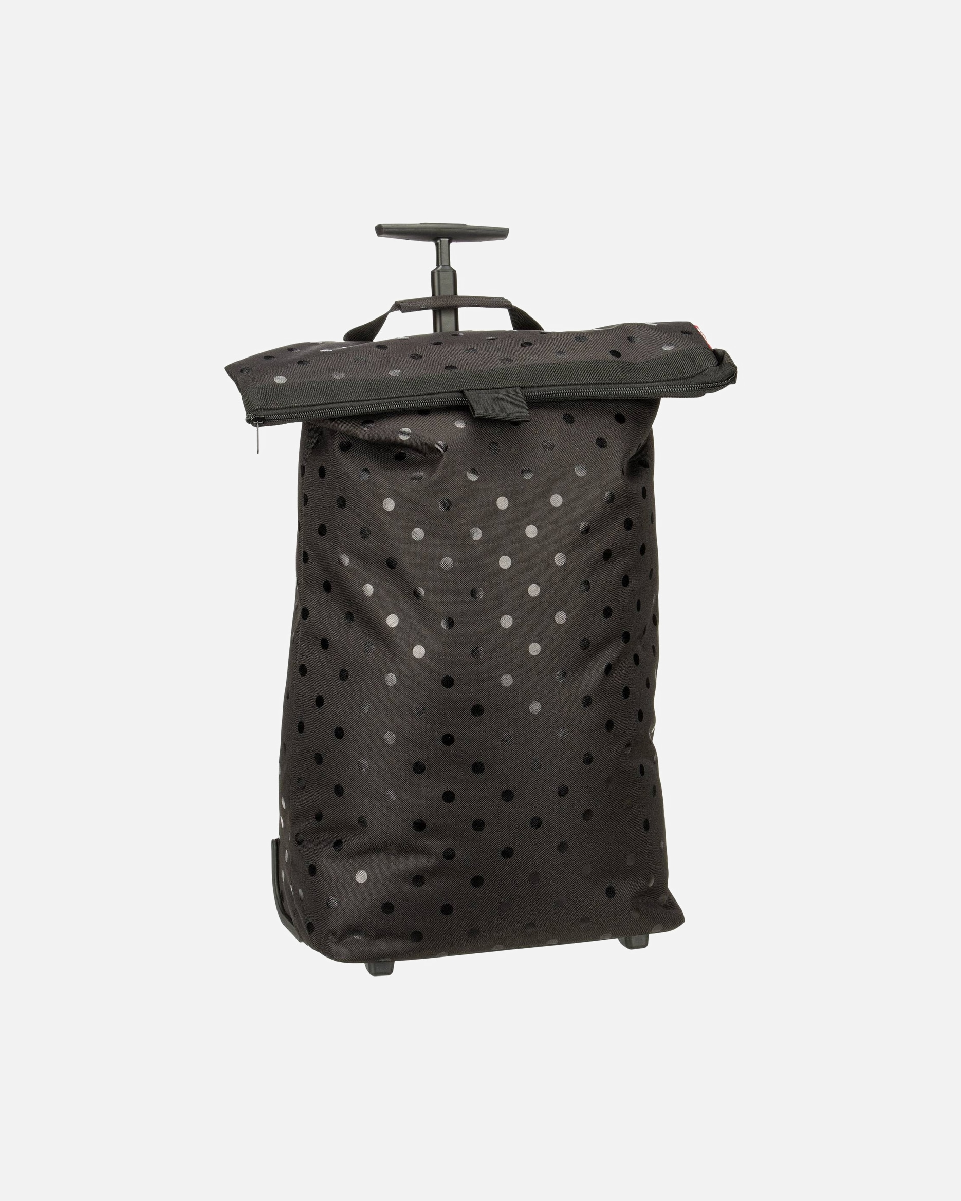 Trolley für Weiblich Reisenthel Einkaufstasche trolley M Glossy Dots Black