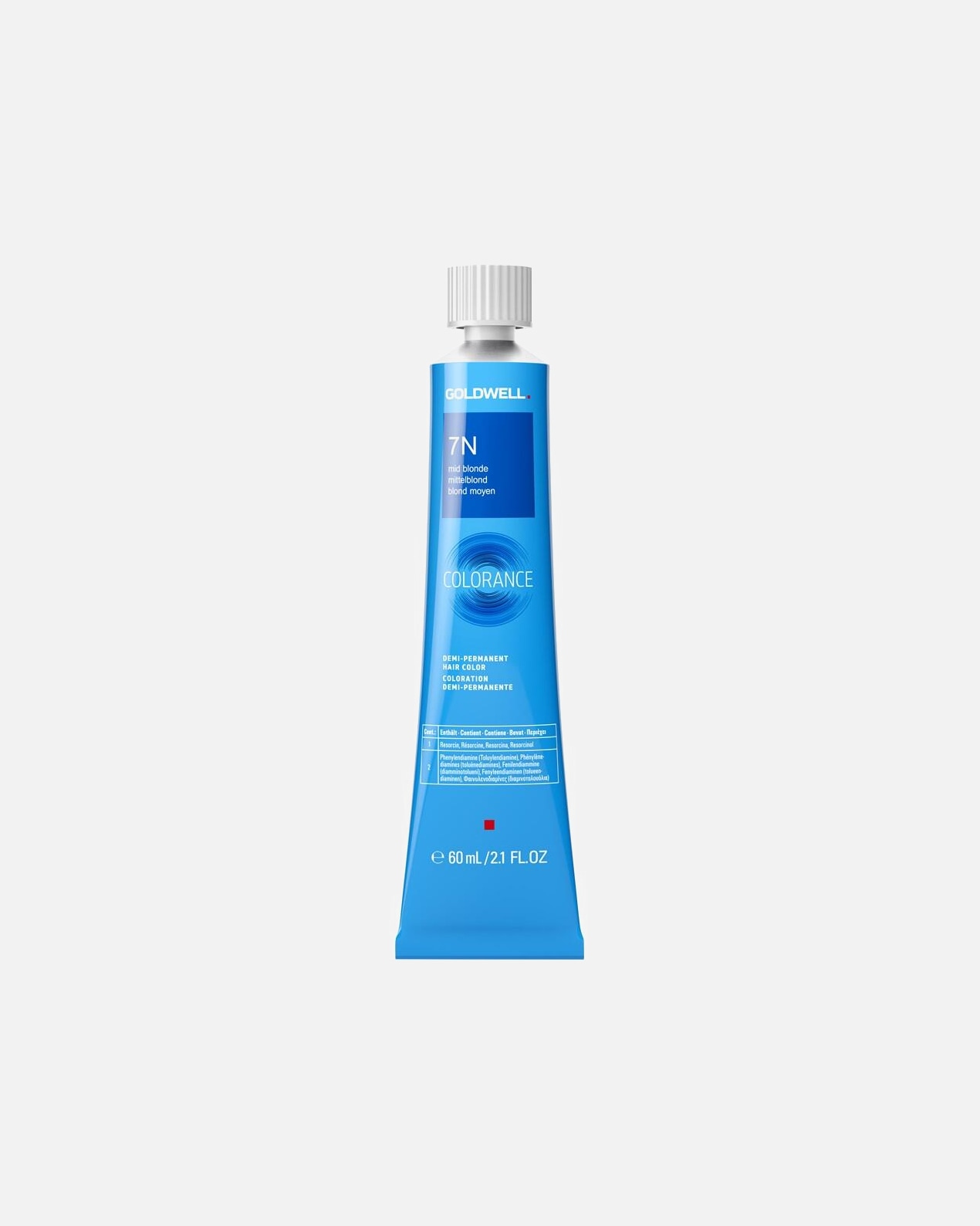 Haarfarbe für Weiblich Goldwell Demi-Permanent Hair Color 7N Mid Blonde