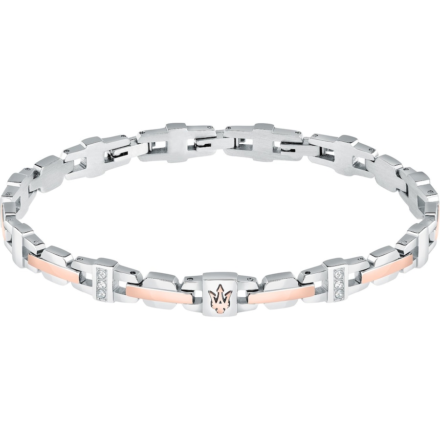 Maserati Armband Edelstahl roségold Herren