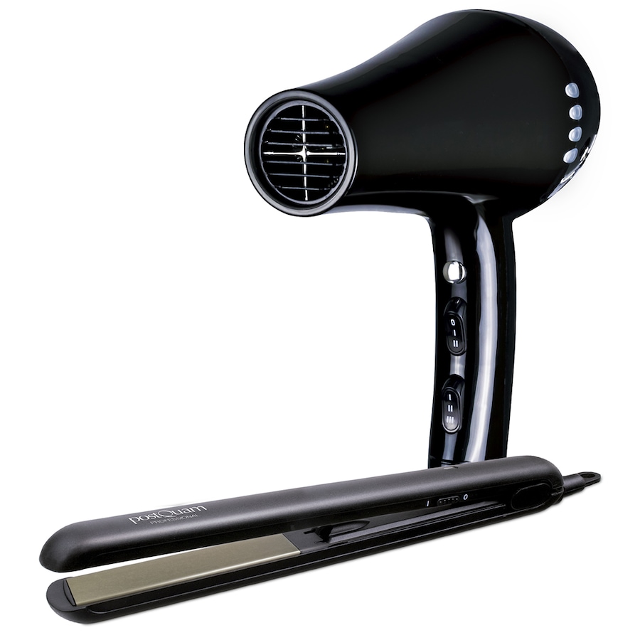 Italian Design Professional Pack Ionic Hairdryer+ Iria Titanium Glättungsbürste