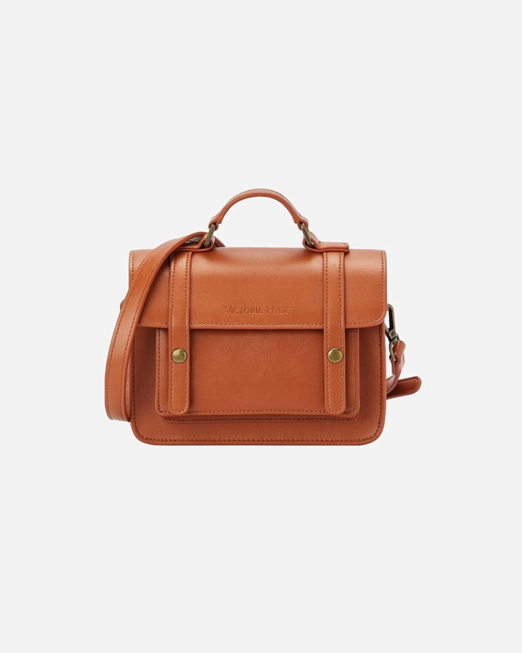 Handtasche für Weiblich Victoria Hyde London Satchel Copper