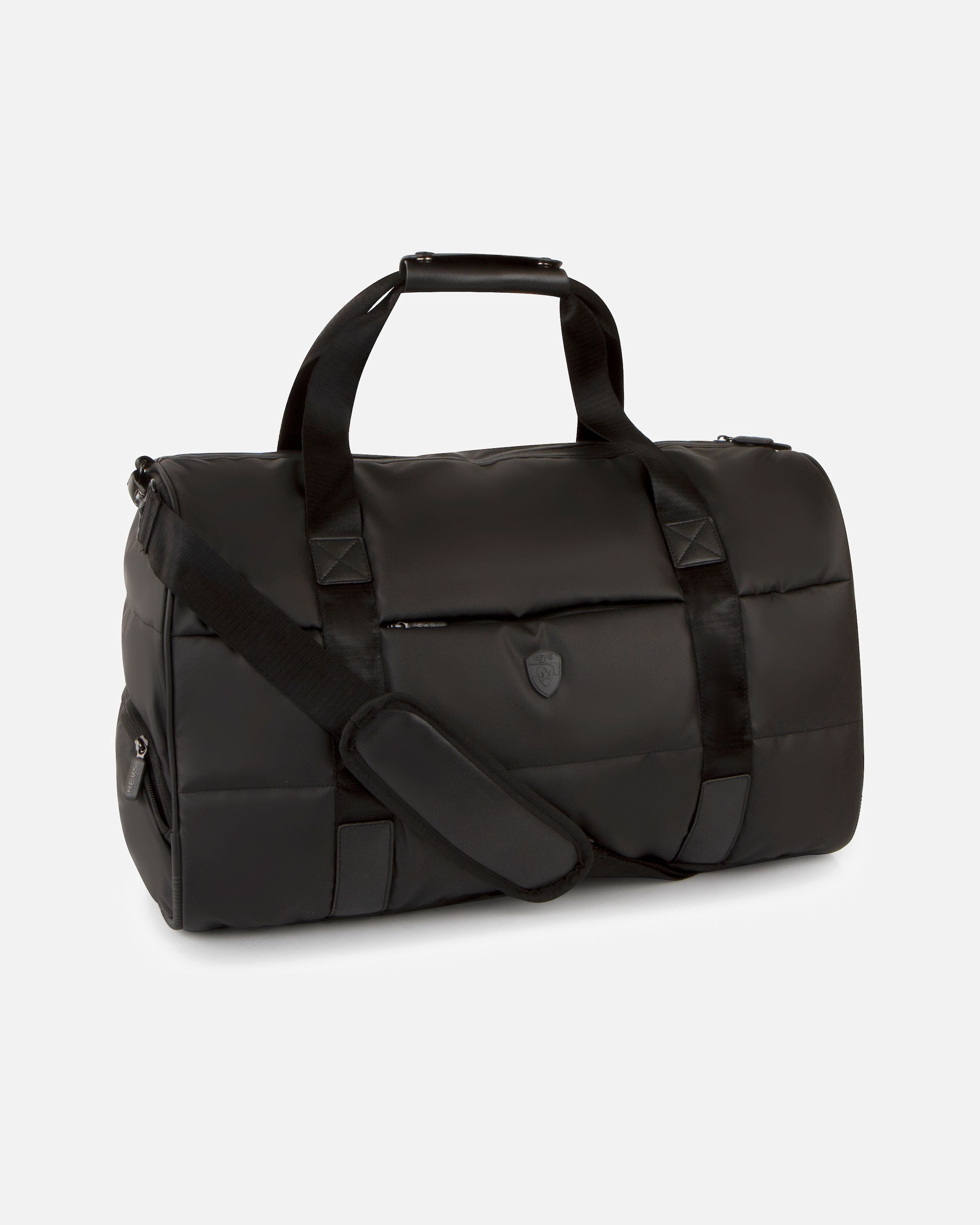 Tasche für Weiblich Heys Puffer Weekender Reisetasche 48 cm black