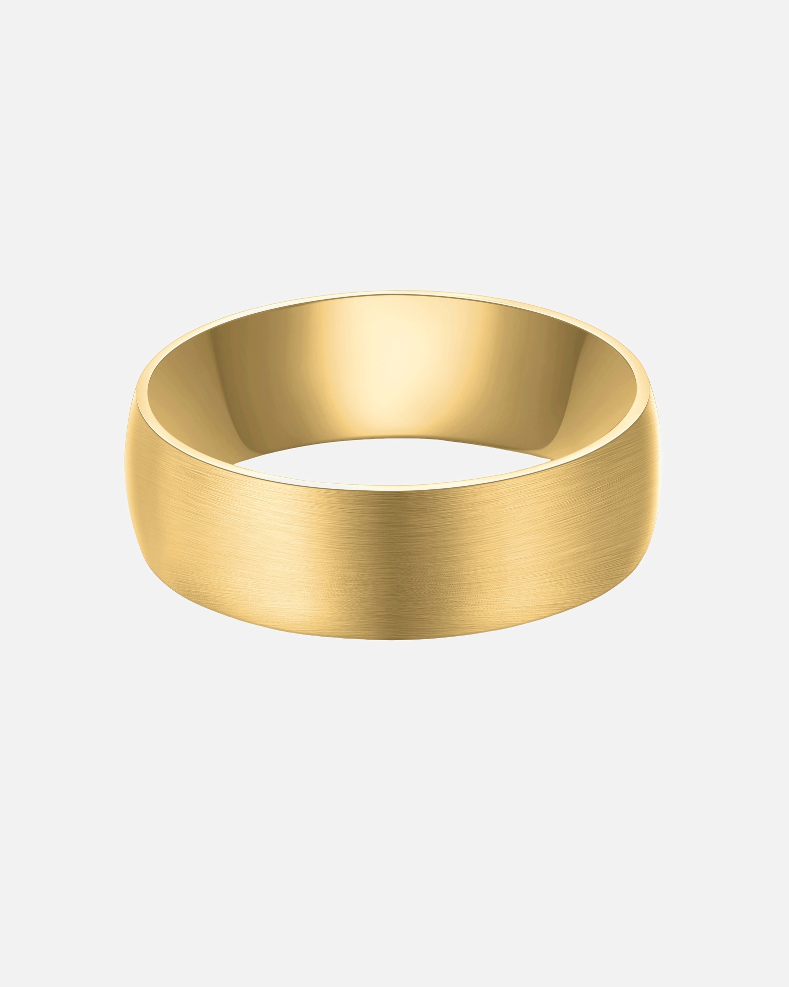 Ring für Männlich True Rebels Ring aus Edelstahl in Gelbgold 66