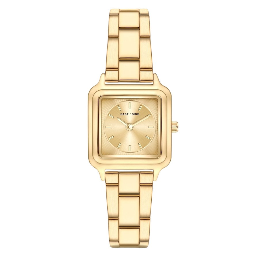 Eastside Uhr aus Edelstahl in Gelbgold 25,0x32,0 mm Damen