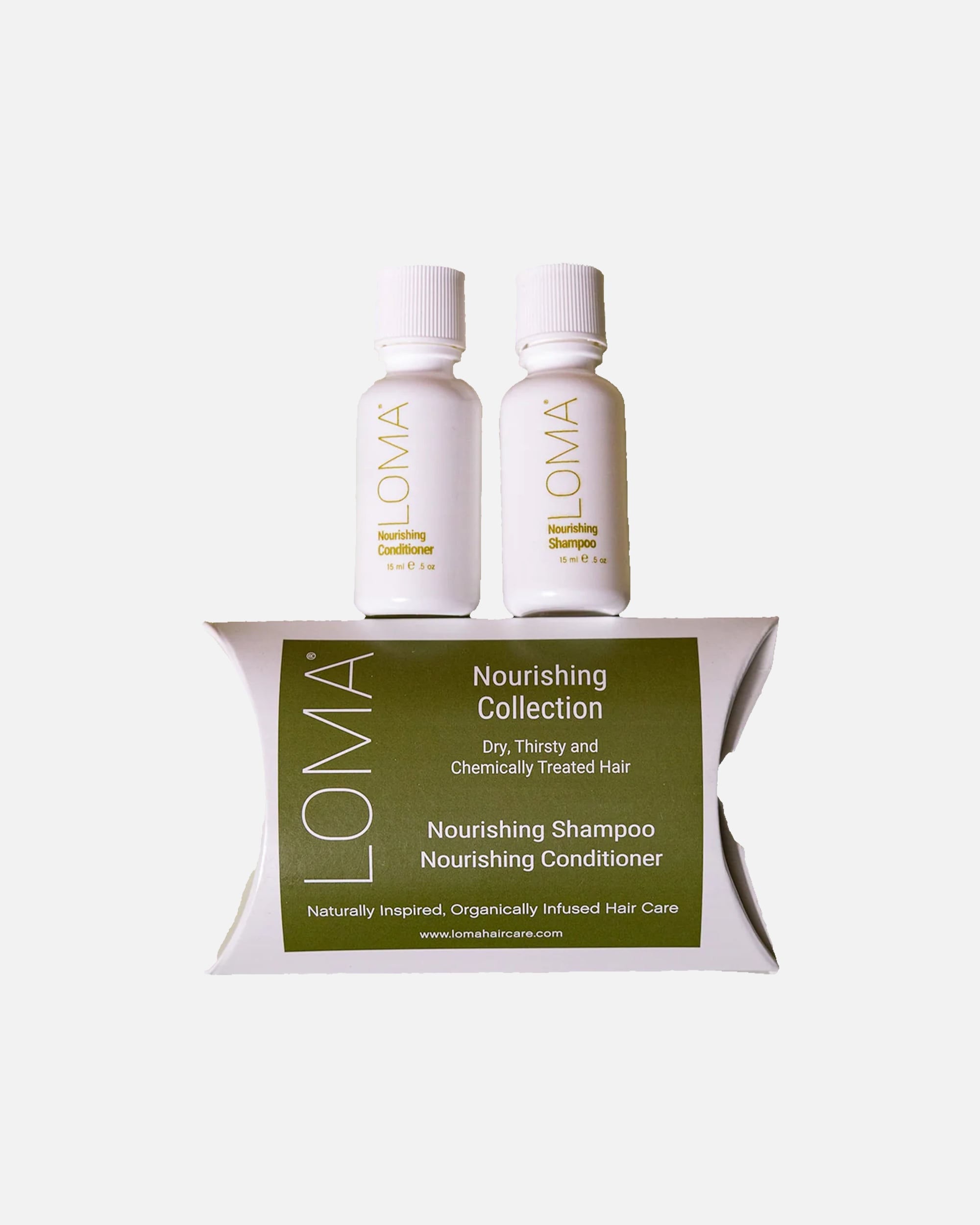 Haarpflegeset für Unisex Loma Feuchtigkeitsspendendes Sammelmusterpaket 15 ml