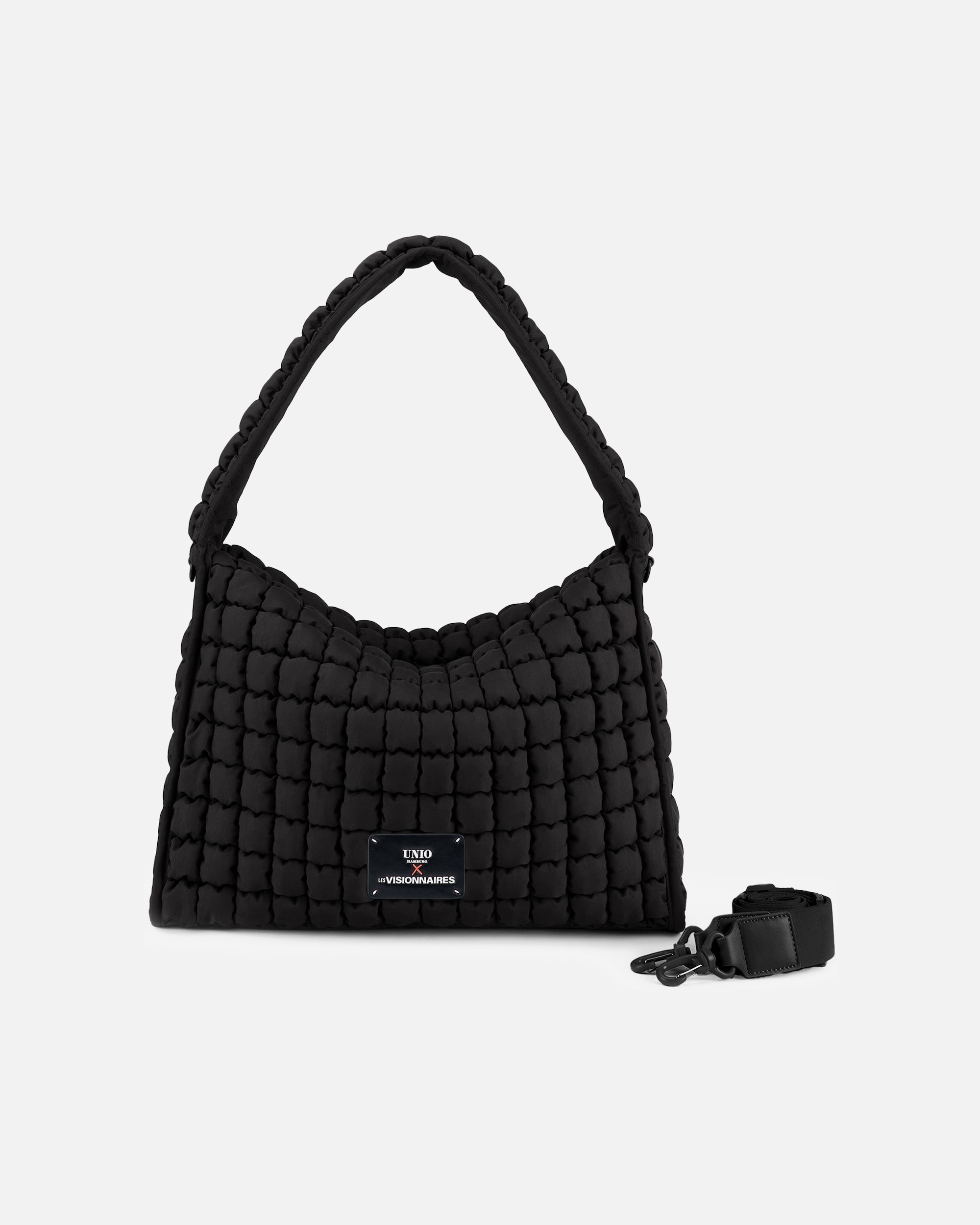 Tasche für Weiblich LES VISIONNAIRES Default Brand Line Unio Hobo Schultertasche black