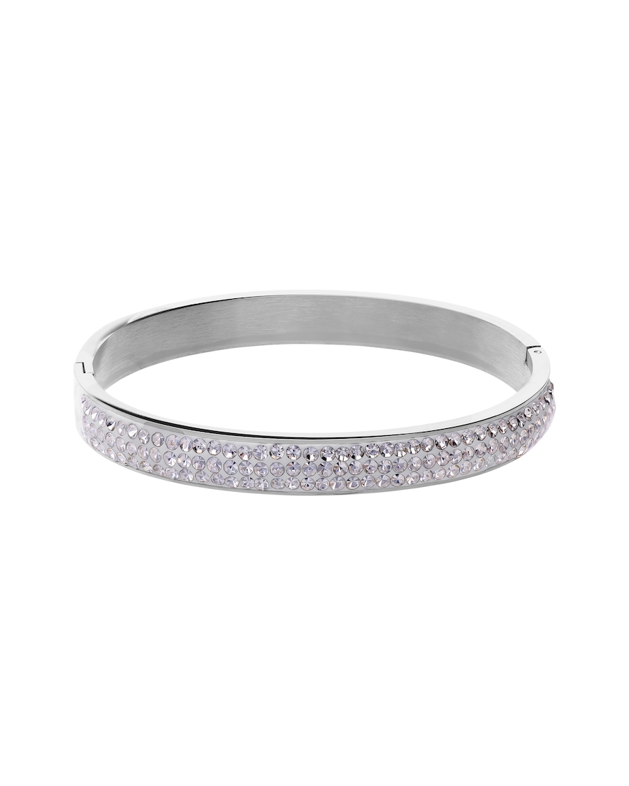 Lucardi Armband mit Steinen Silber - 62.0mm Damen