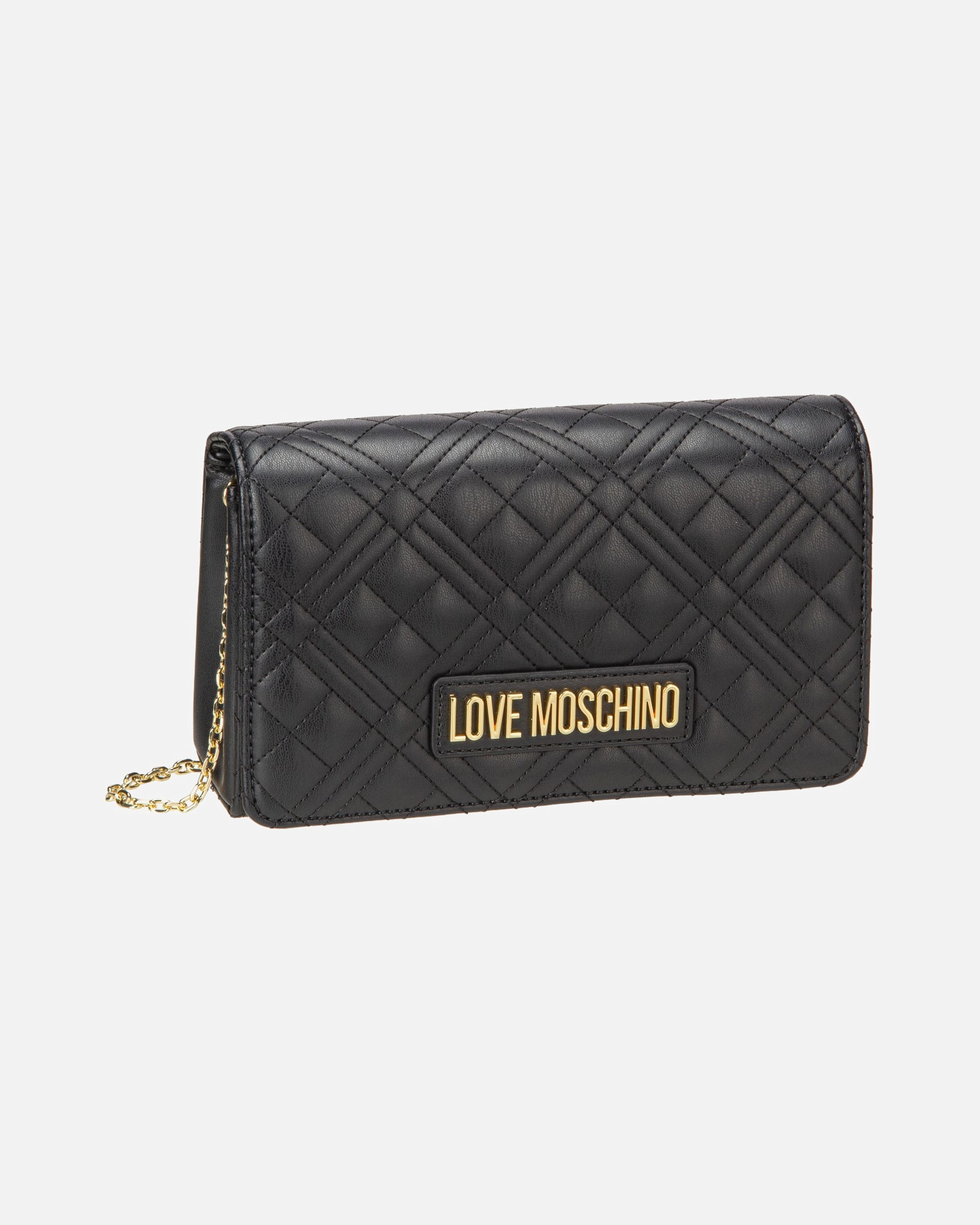 Umhängetasche für Weiblich Love Moschino Handtasche Quilted Bag Black