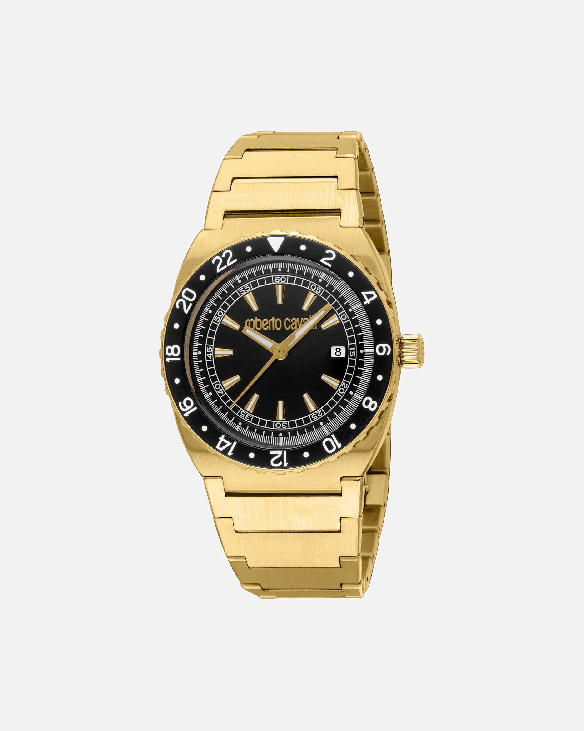 Uhr für Männlich Roberto Cavalli Herrenuhr Edelstahl gold