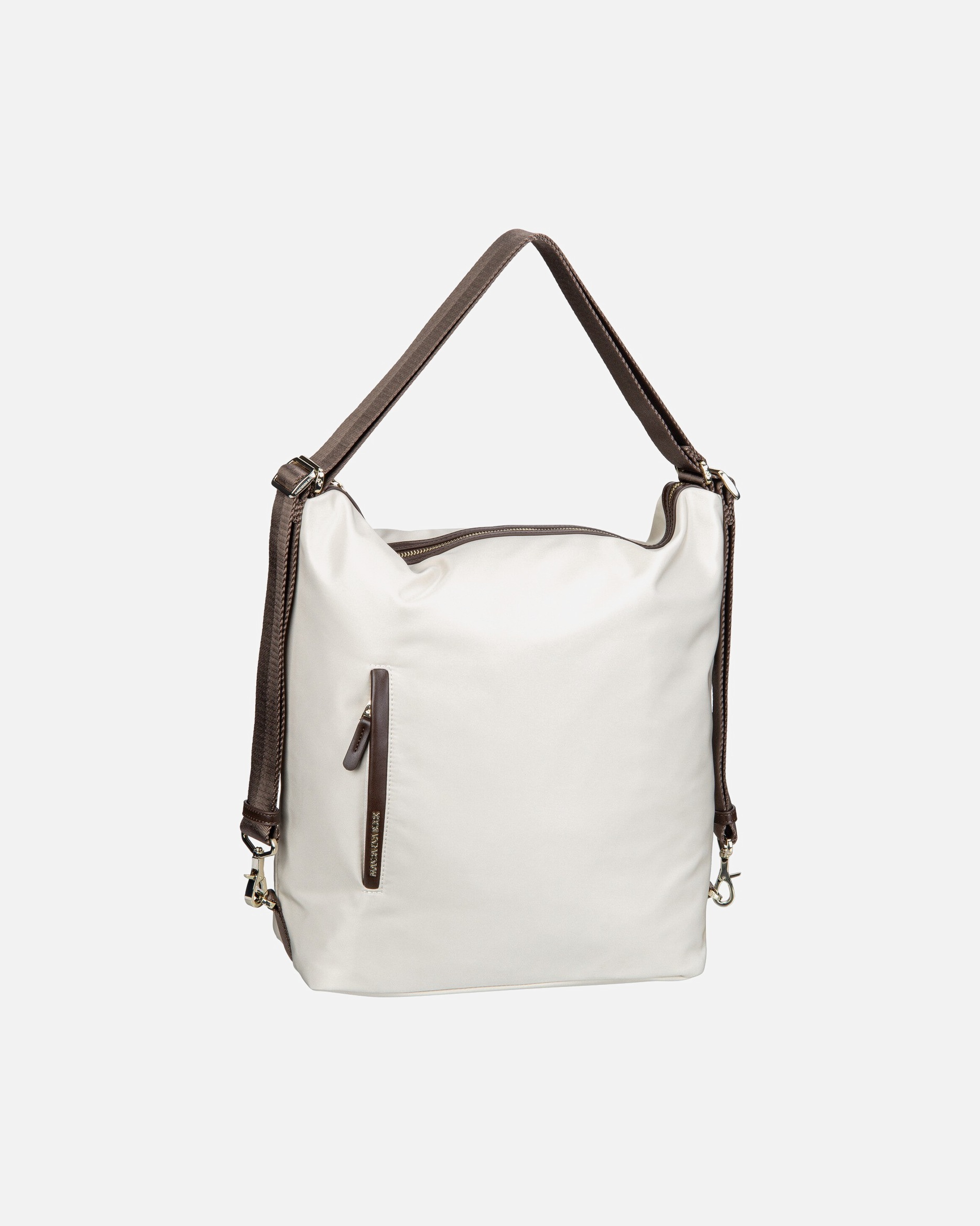 Umhängetasche für Weiblich Mandarina Duck Rucksack Hunter Hobo VCT10 Whitecap Gray