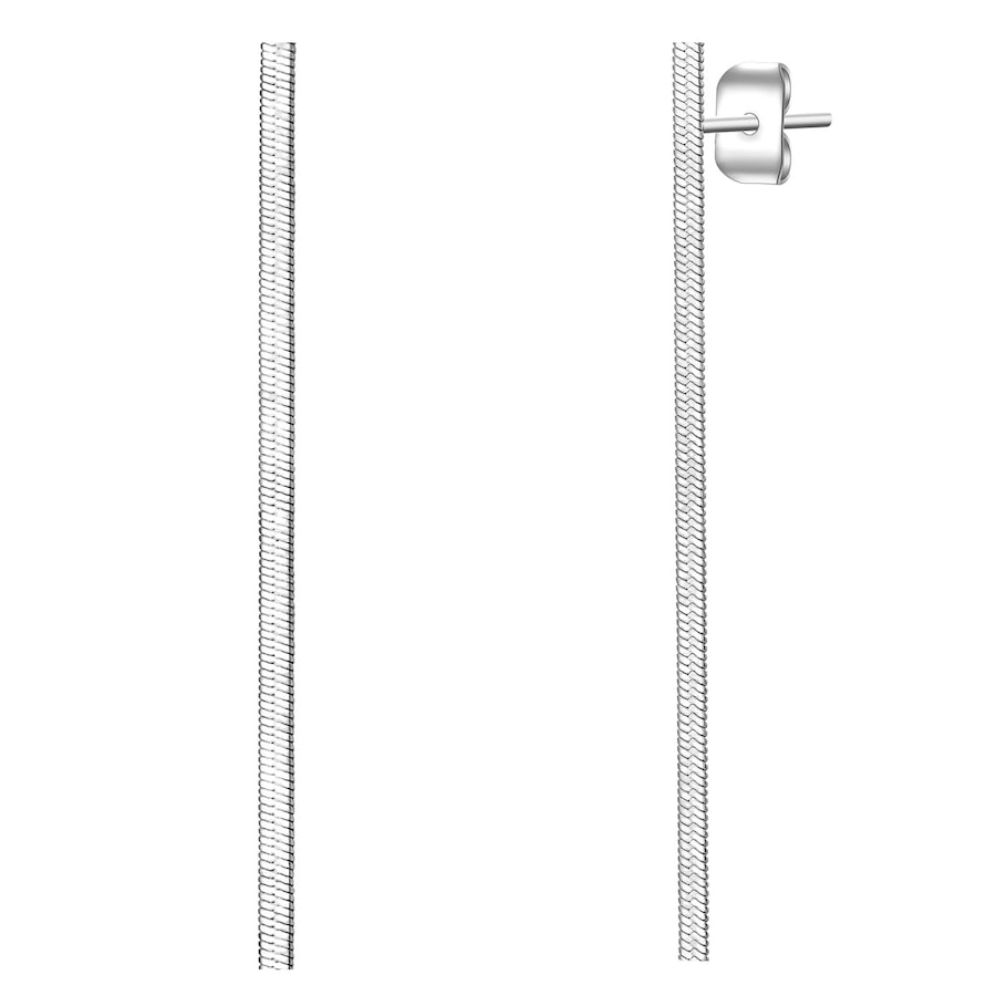 Eastside Ohrhänger aus Edelstahl in Silber 45,7 mm Damen