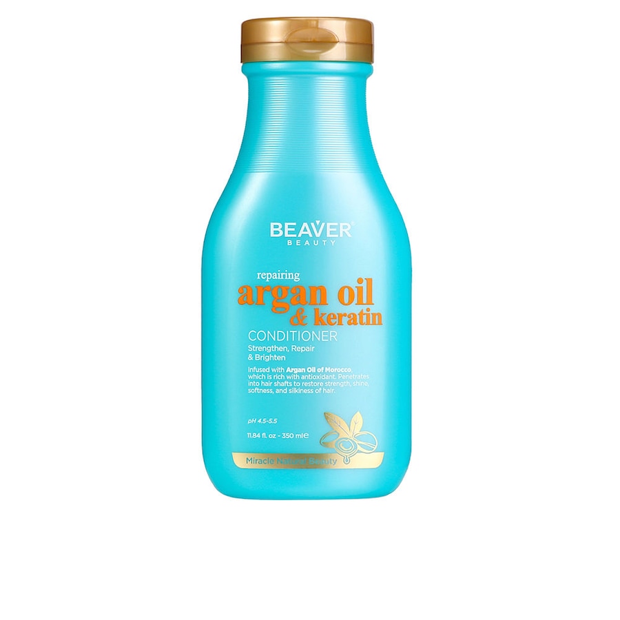 Beaver ARGANÖL &, KERATIN reparierende Spülung 350 ml