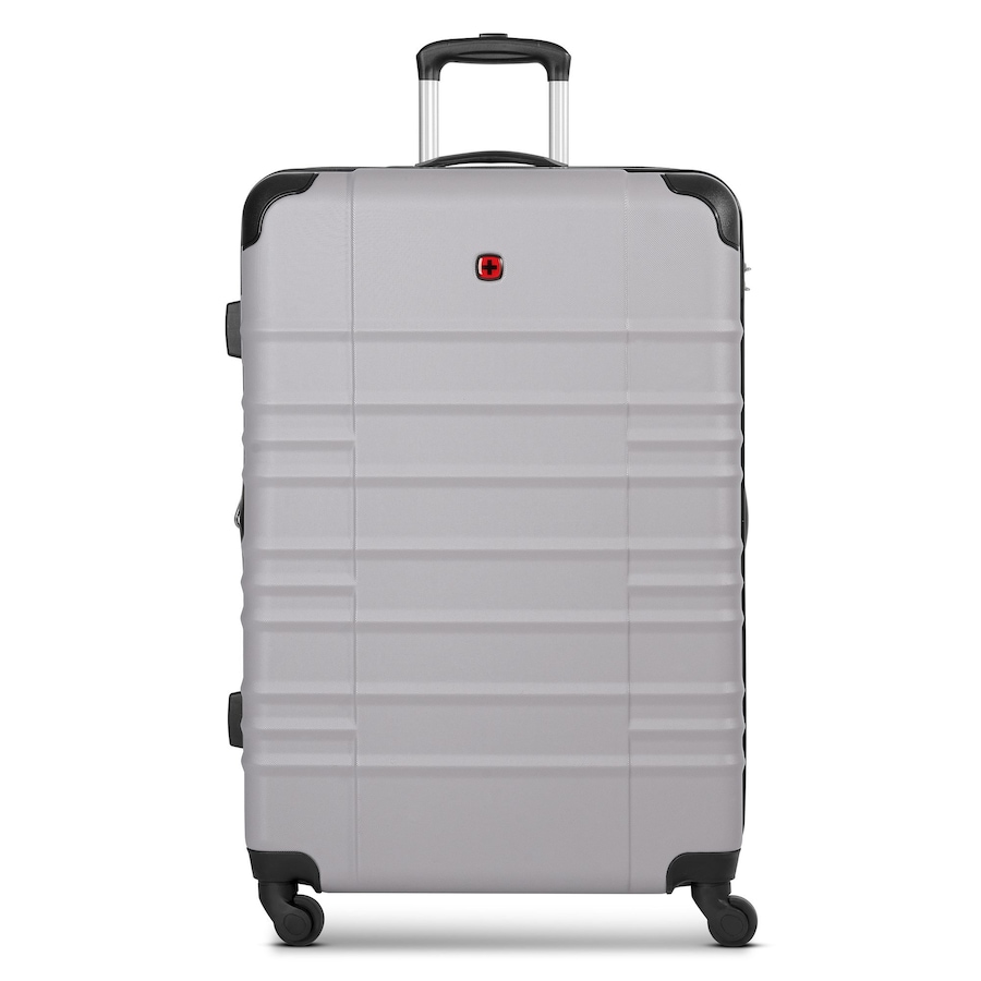 Wenger Amplar Evo 4 Rollen Trolley L 75 cm mit Dehnfalte cloud Grau Herren