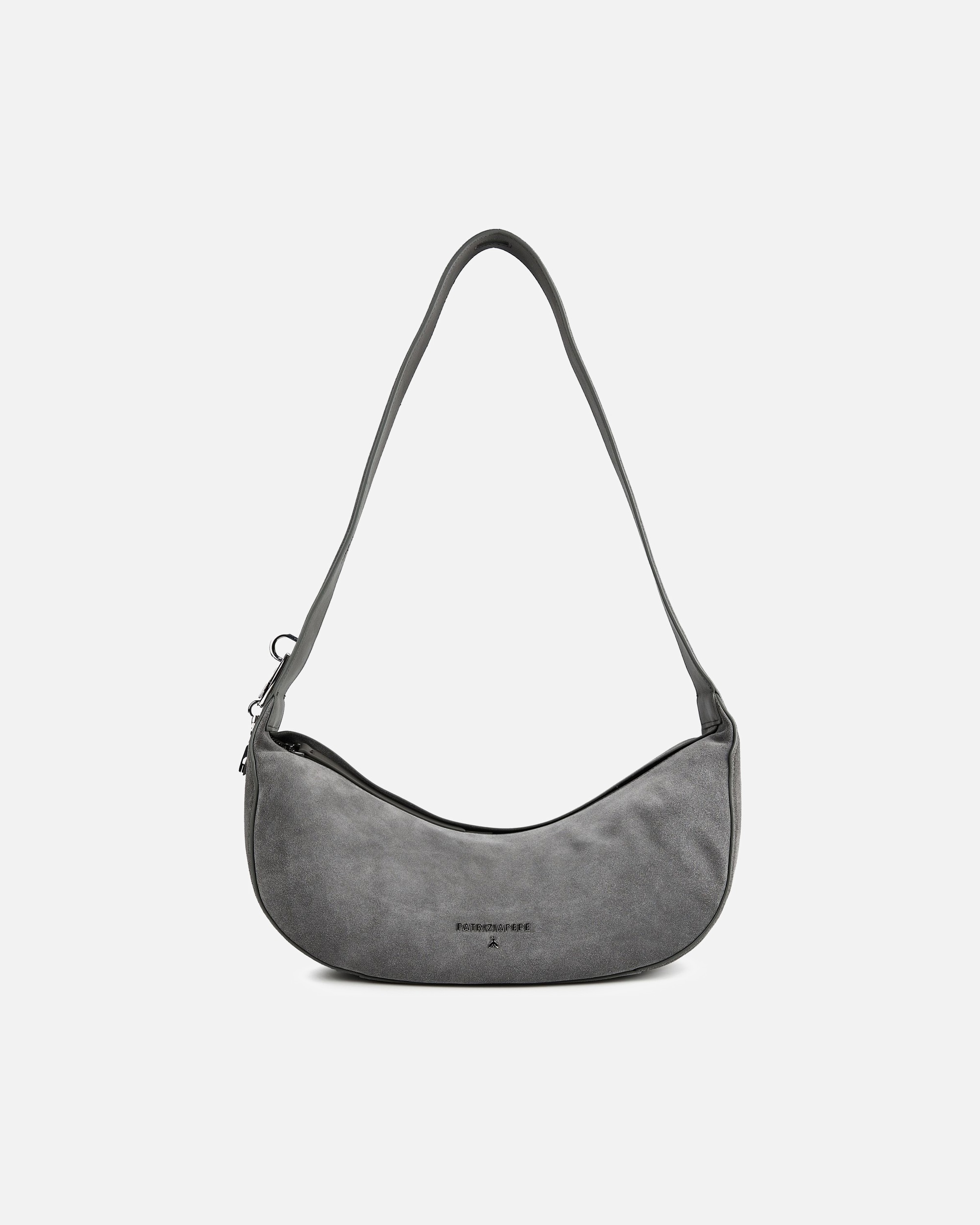Tasche für Weiblich Patrizia Pepe Schultertasche bluish gray