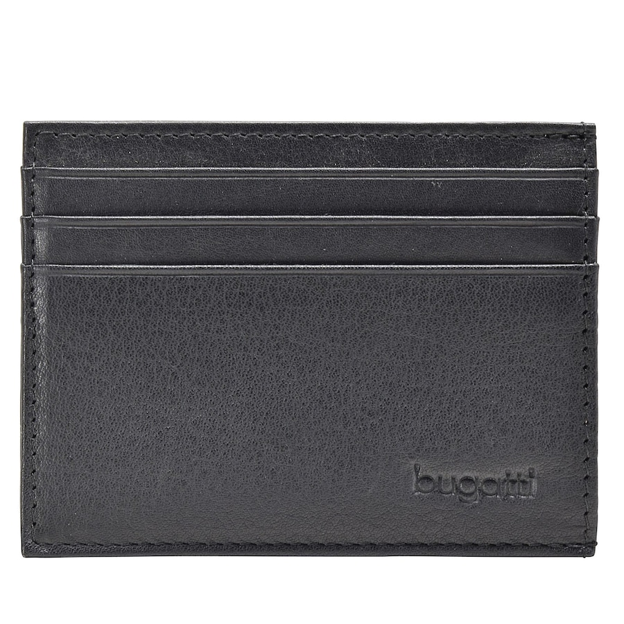Bugatti Sempre Kreditkartenetui schwarz Schwarz Herren