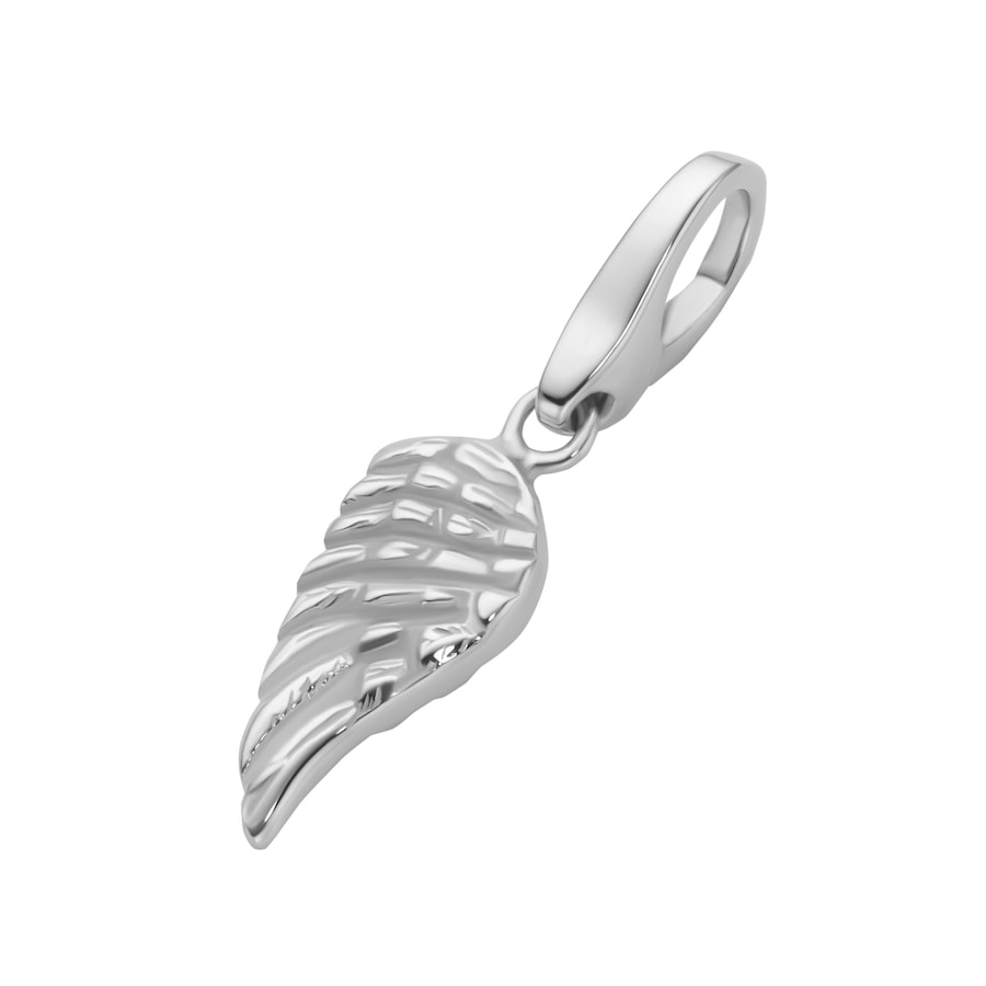 Giorgio Martello Milano Charm Flügel, Silber 925 Onesize Damen