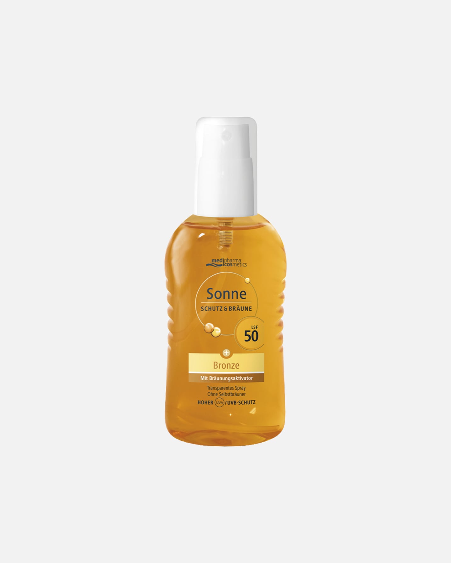 Selbstbräuner für Unisex medipharma Cosmetics Sonne Schutz & Bräune Bronze LSF 50 200 ml