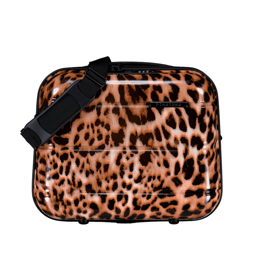 Flanigan Kosmetikkoffer FLA13 mit Smart Sleeve Leopard Damen