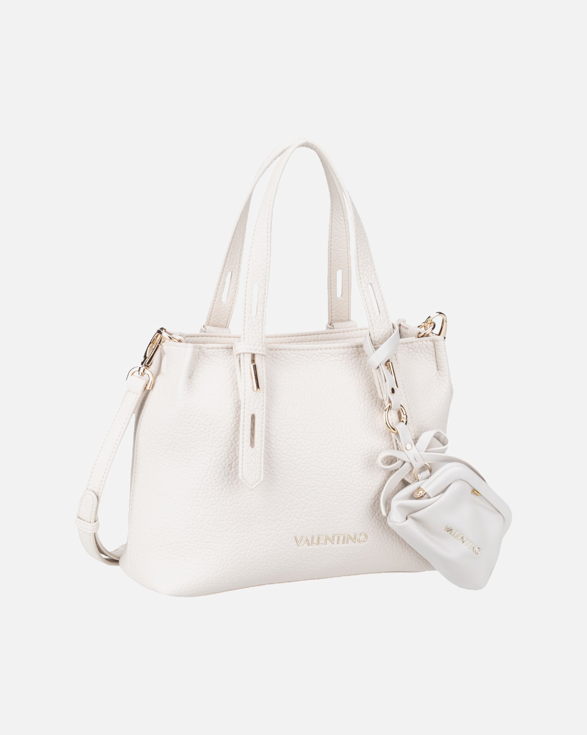 Handtasche für Weiblich Valentino Bags Handtasche Northa Re K04 Ecru