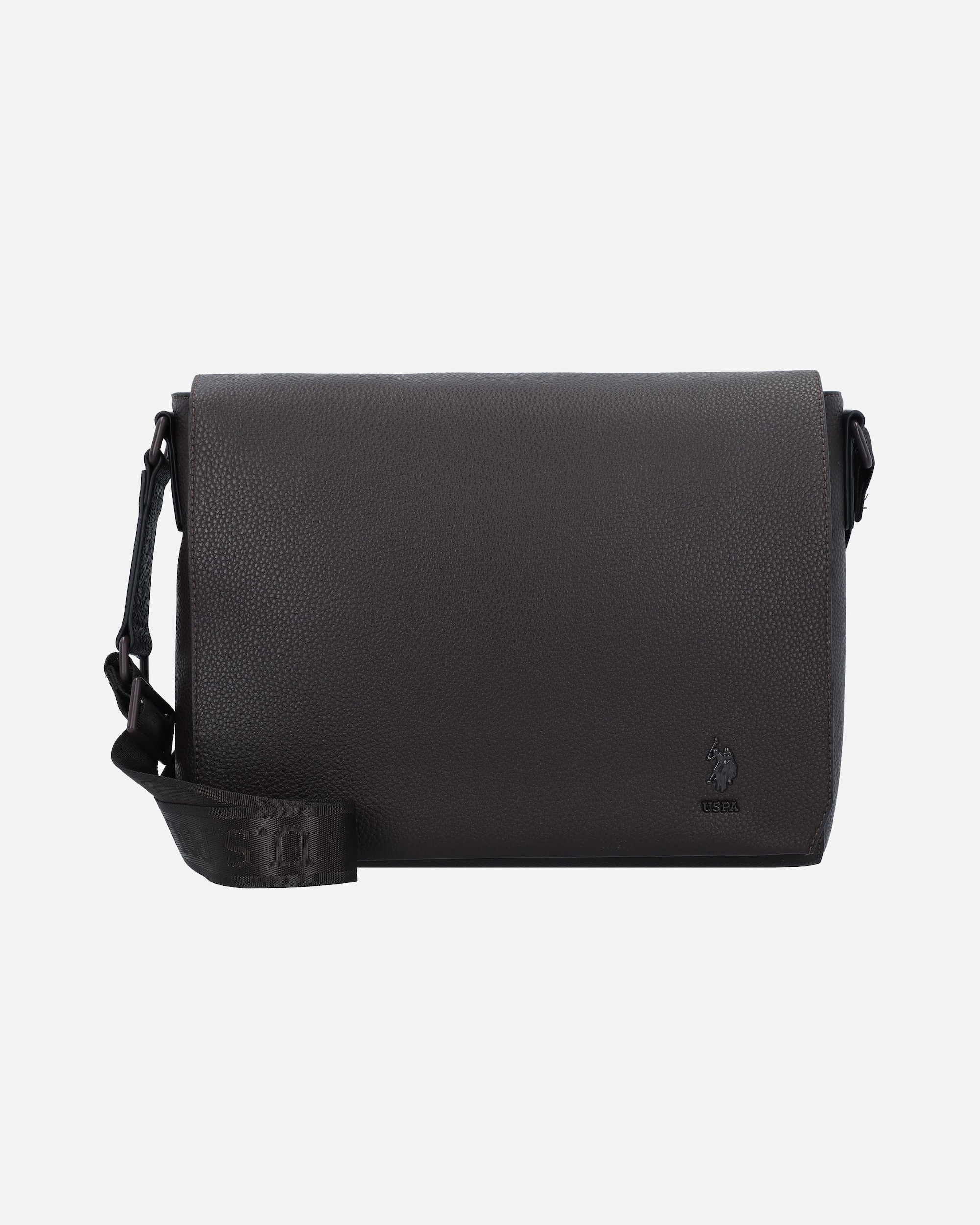 Laptoptasche für Männlich U.S. Polo Assn. Seattle Messenger 32 cm Laptopfach brown