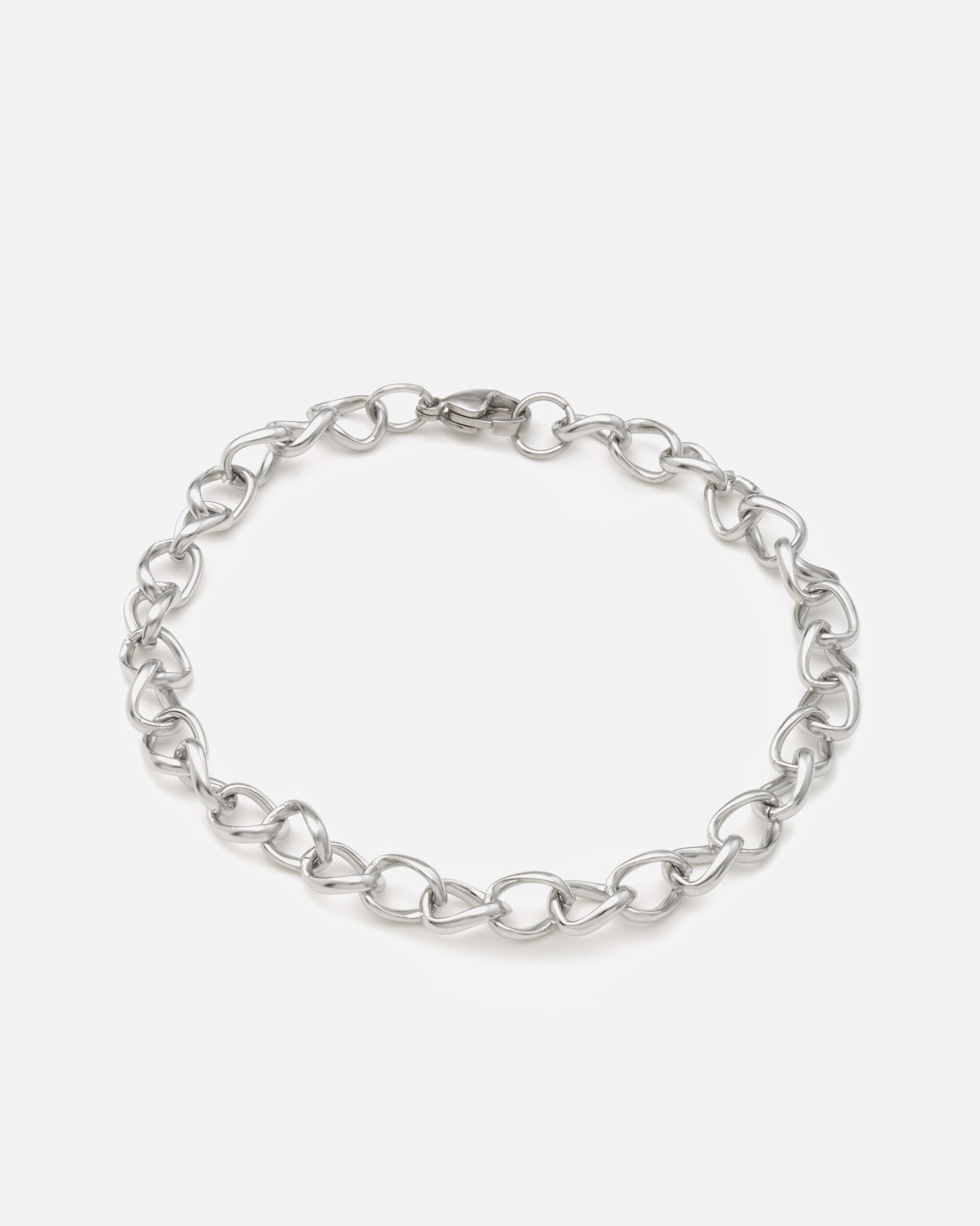 Armband für Männlich Heideman Armband Linus silberfarben poliert none