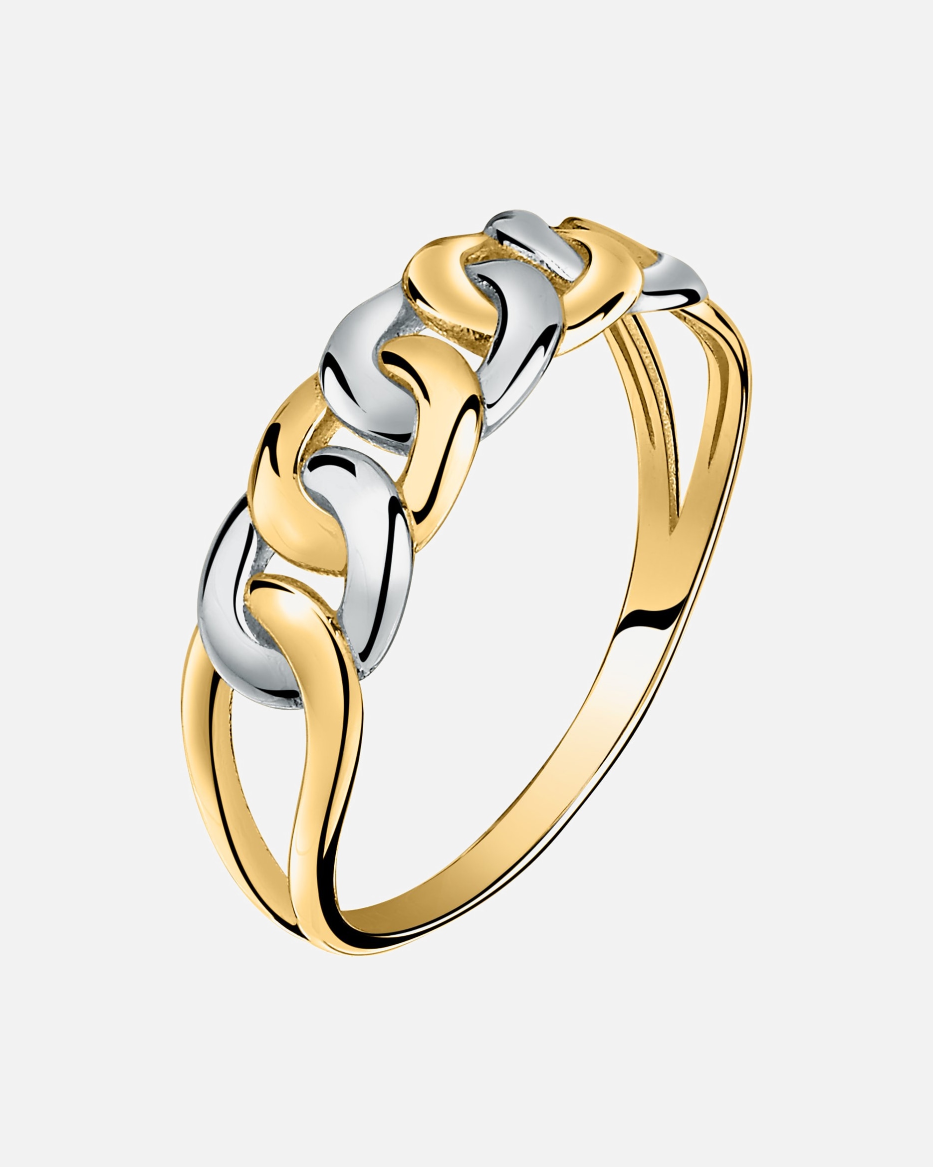 Ring für Weiblich CHRIST Damenring 750er Gelbgold, 750er Weißgold 52