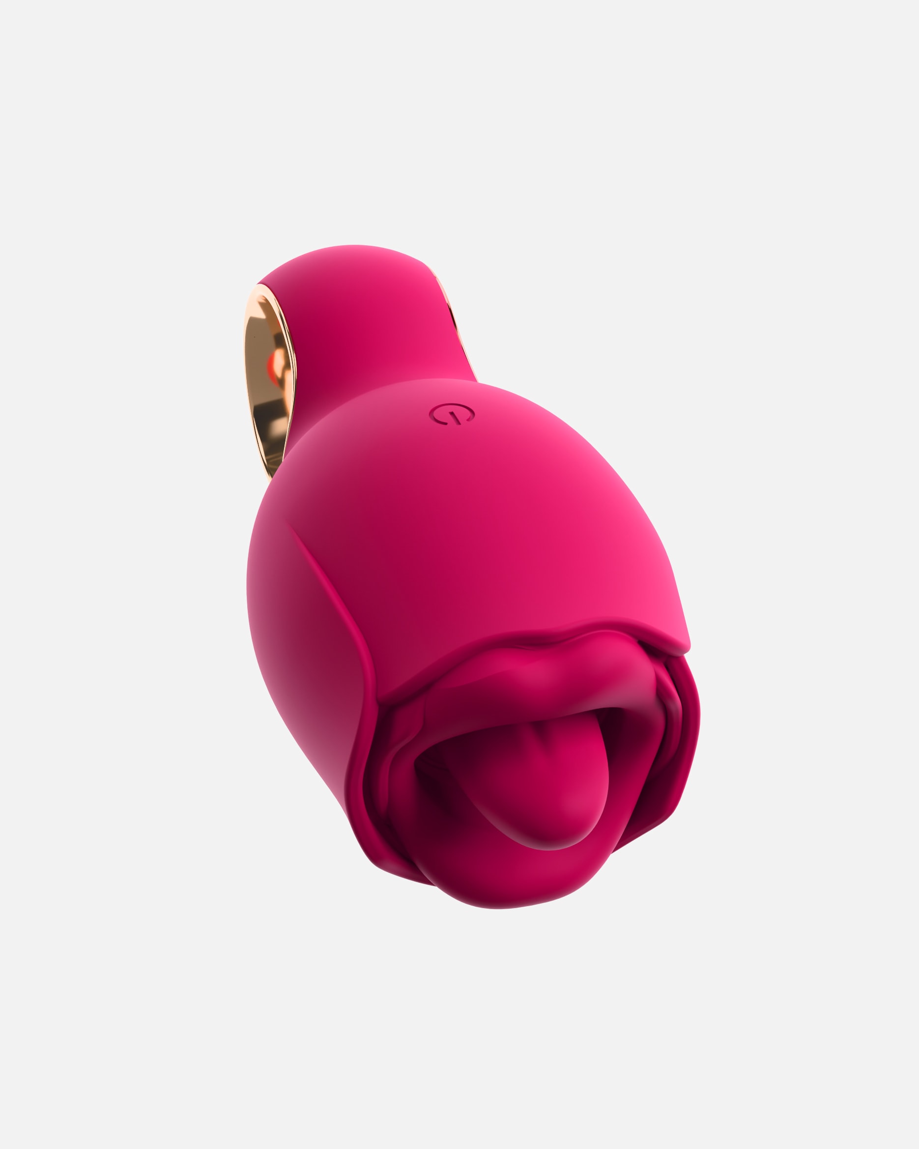 Vibrator für Unisex You2Toys Auflegevibrator Oral Fun Licking and Vibrating Tongue pink