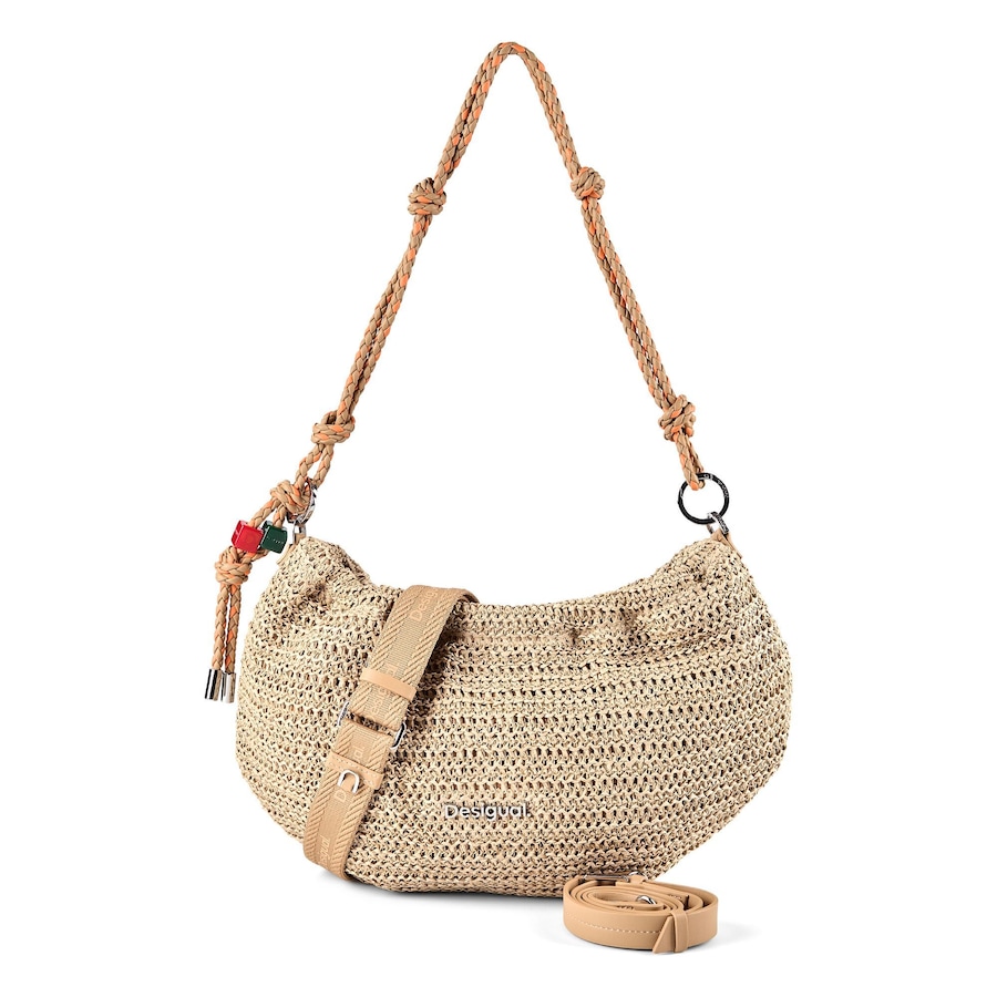 Desigual Half Schultertasche white Nude Damen