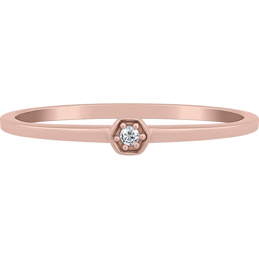 caï Caï Damen-Damenring 925er Silber Zirkonia 56 32016387 48 Damen
