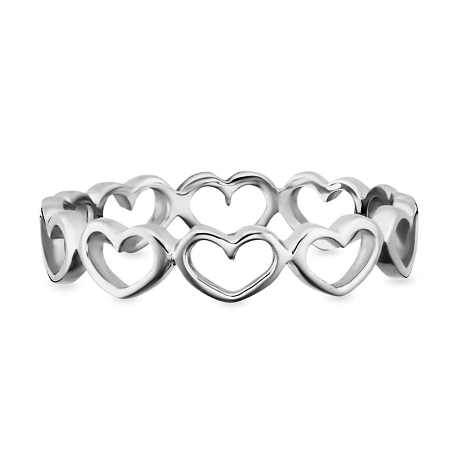 caï Ring 925/- Sterling Silber ohne Stein 054 (17,2) Damen
