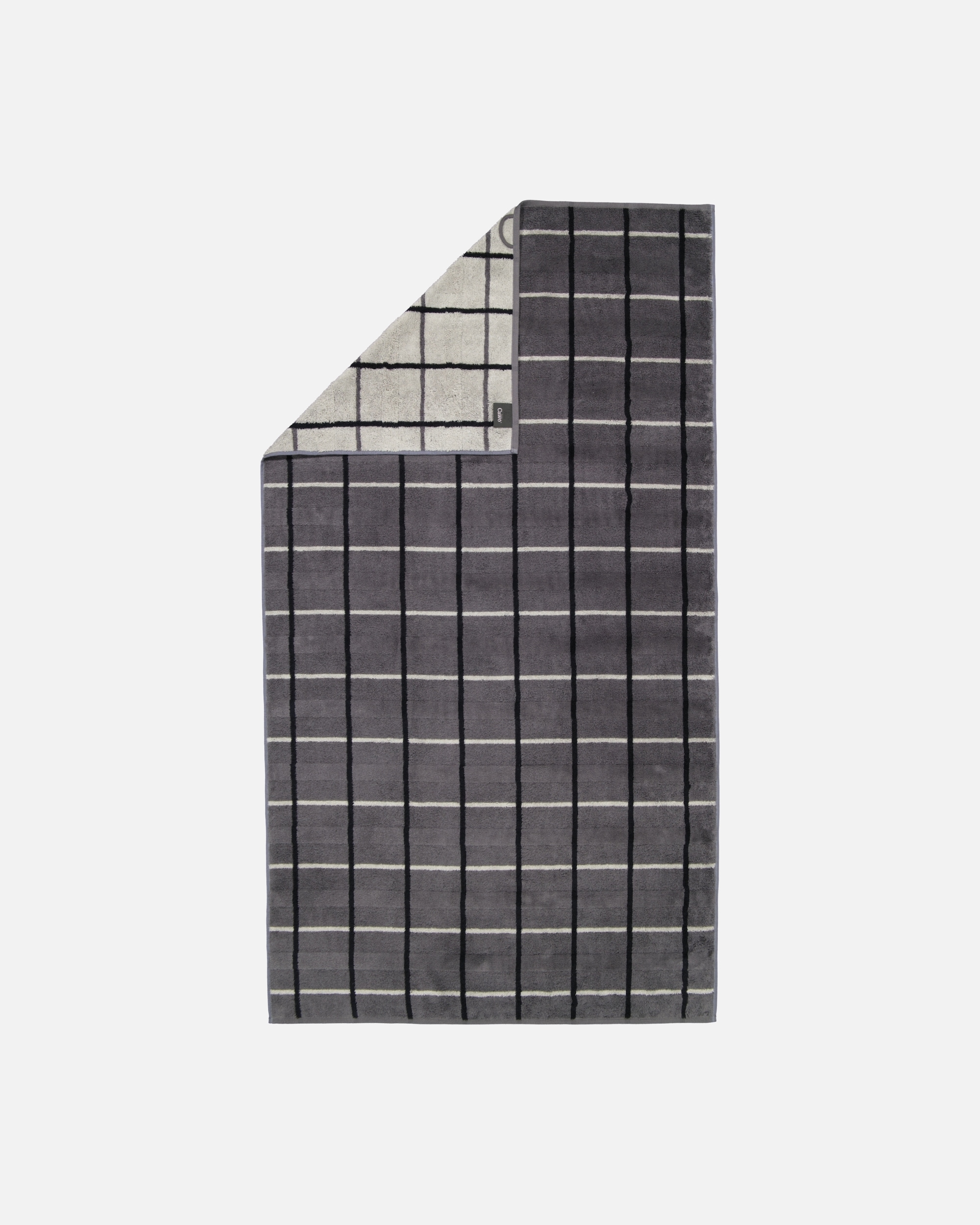 Handtuch für Unisex Cawö Cawö Handtücher Noblesse Square 1079 anthrazit - 77 Duschtuch 80x150 cm