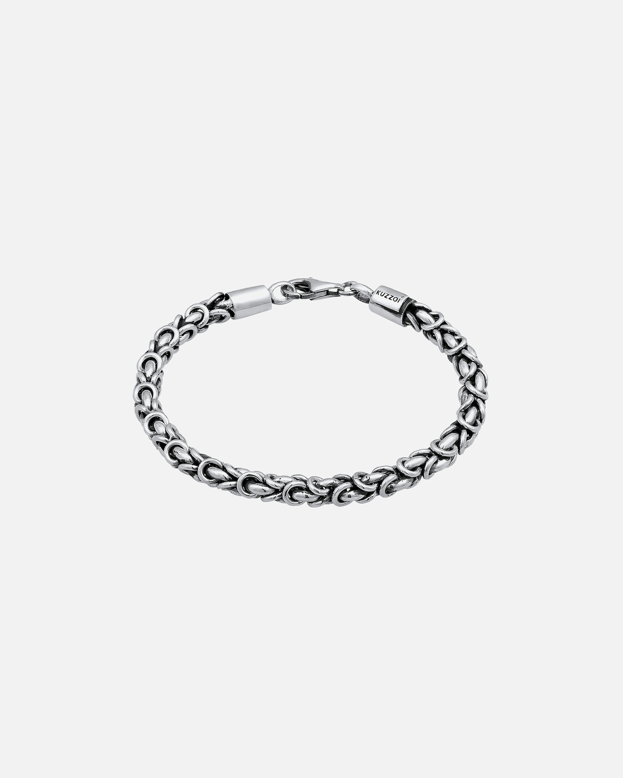 Armband für Männlich KUZZOI Königskette Klassik 925 Silber 19