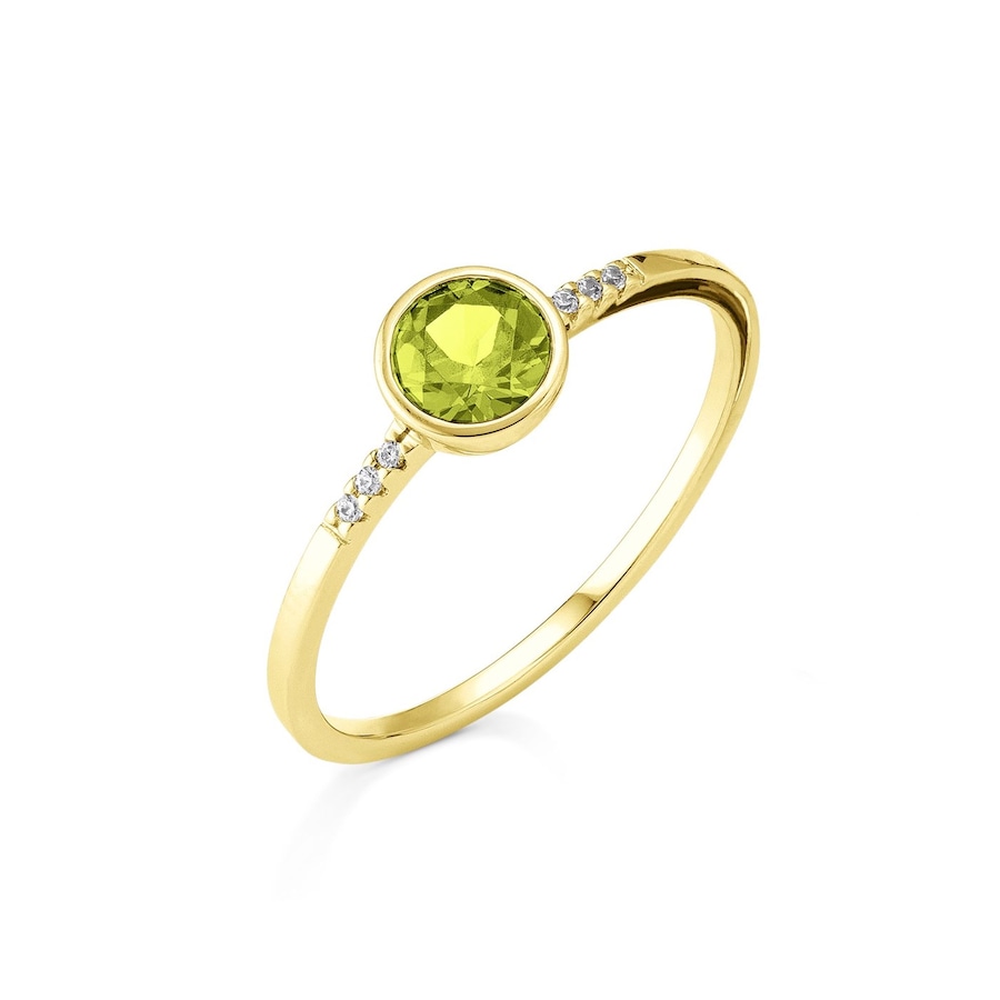 Orolino Ring 585/- Gold Brillant weiß 0,025ct. 056 (17,8) Damen
