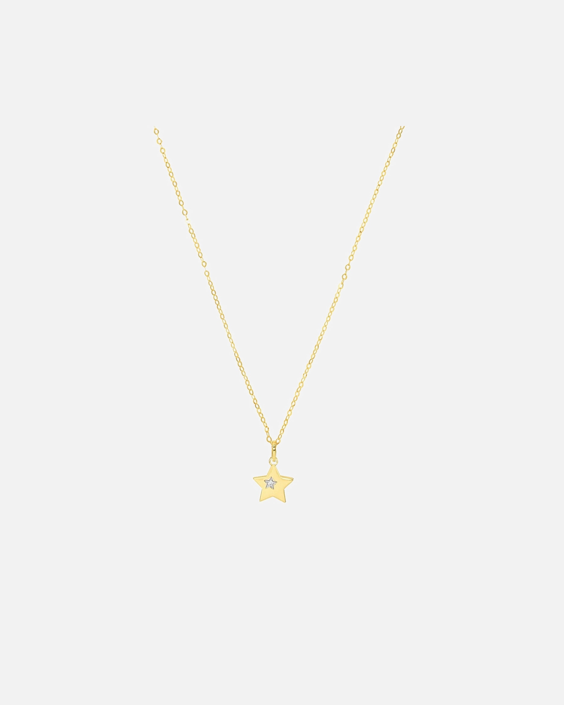 Halskette für Weiblich amor Kette mit Anhänger Gold