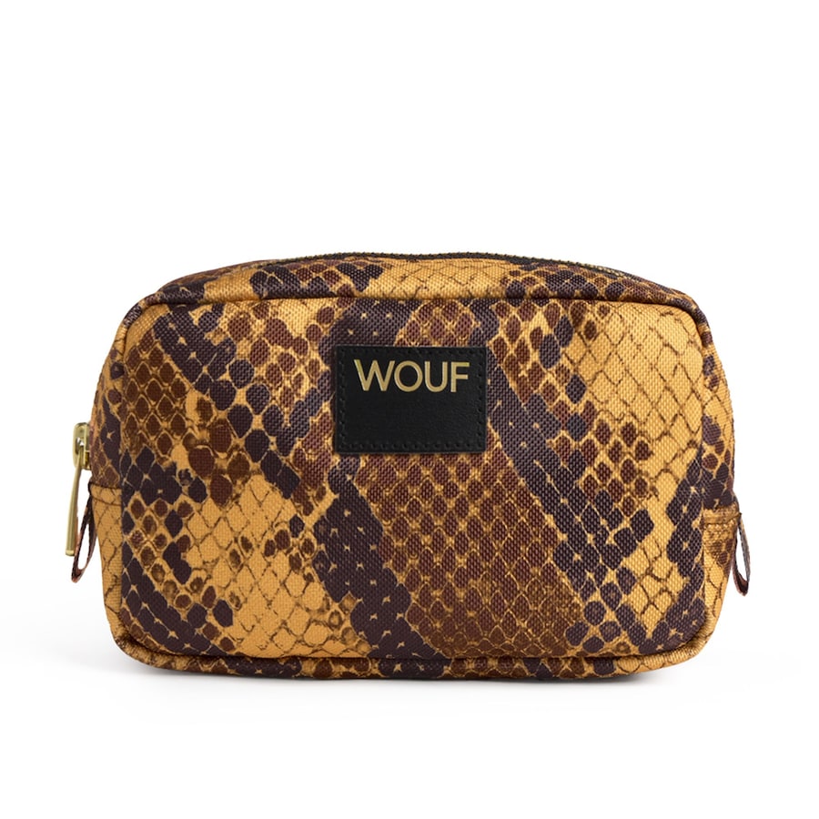 Wouf Daily Kulturbeutel boa Braun Herren