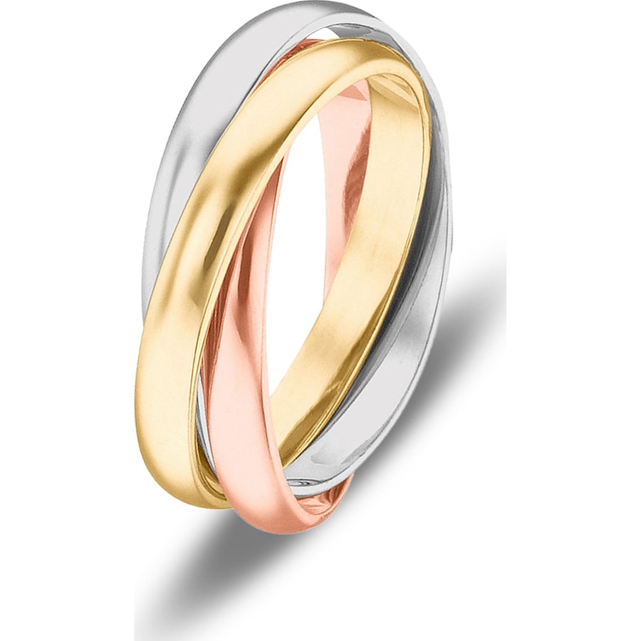 CHRIST Damenring 585er Gelbgold, Weißgold, Rotgold 54 Damen