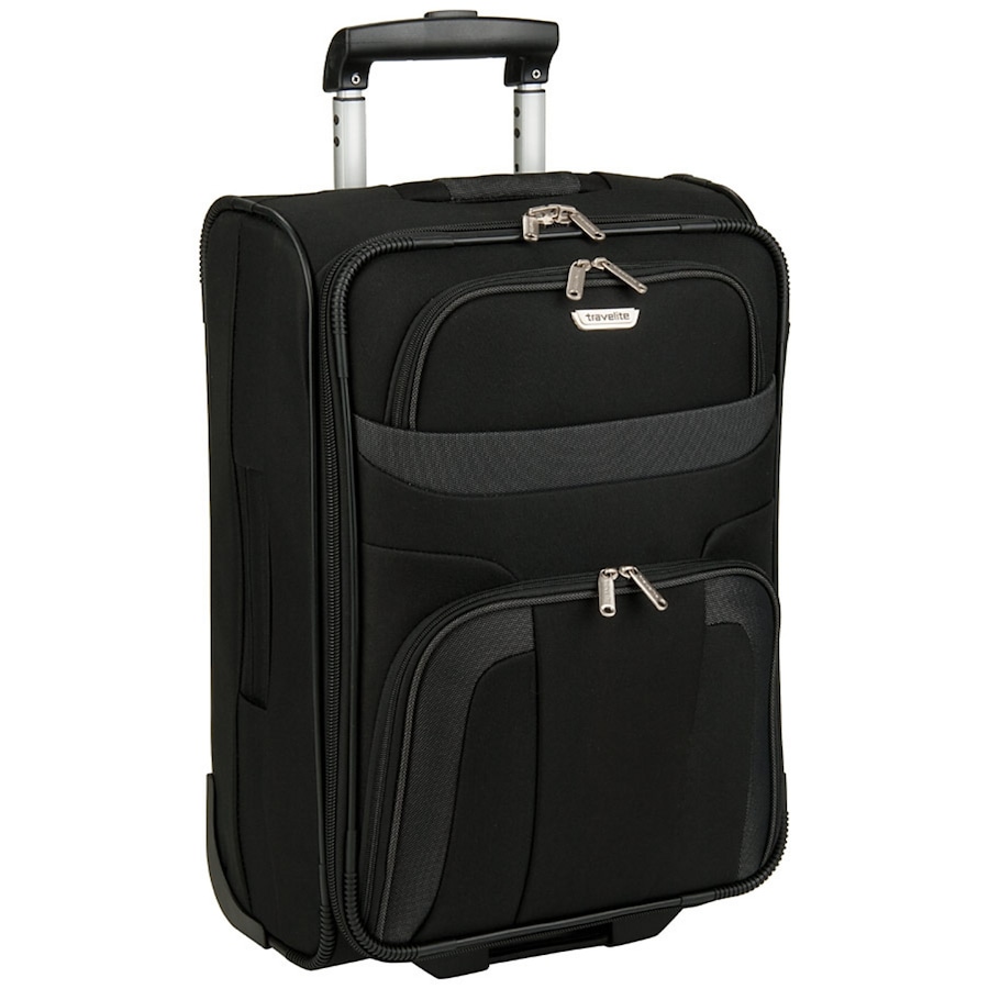 Travelite Trolley + Koffer Orlando Bordtrolley Schwarz