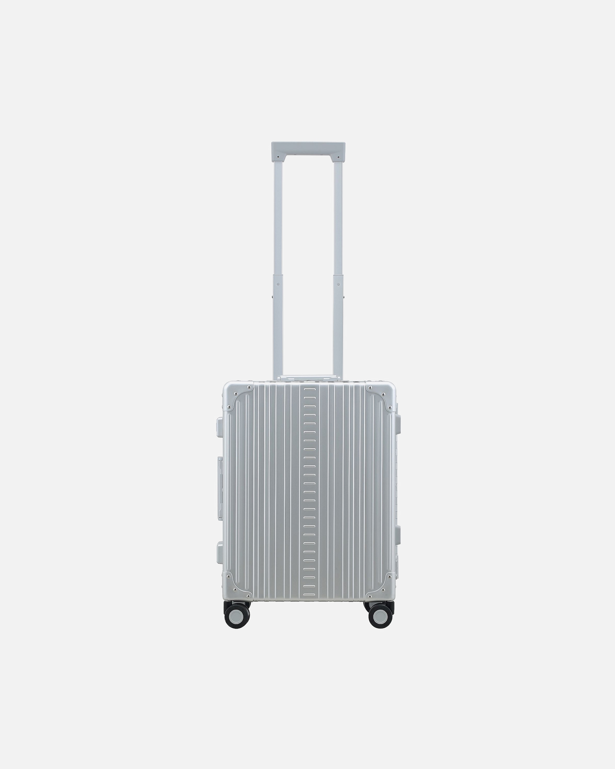 Handgepäckkoffer für Männlich Aleon Traveler Domestic 4-Rollen Kabinentrolley Aluminium 55 cm platinum 1