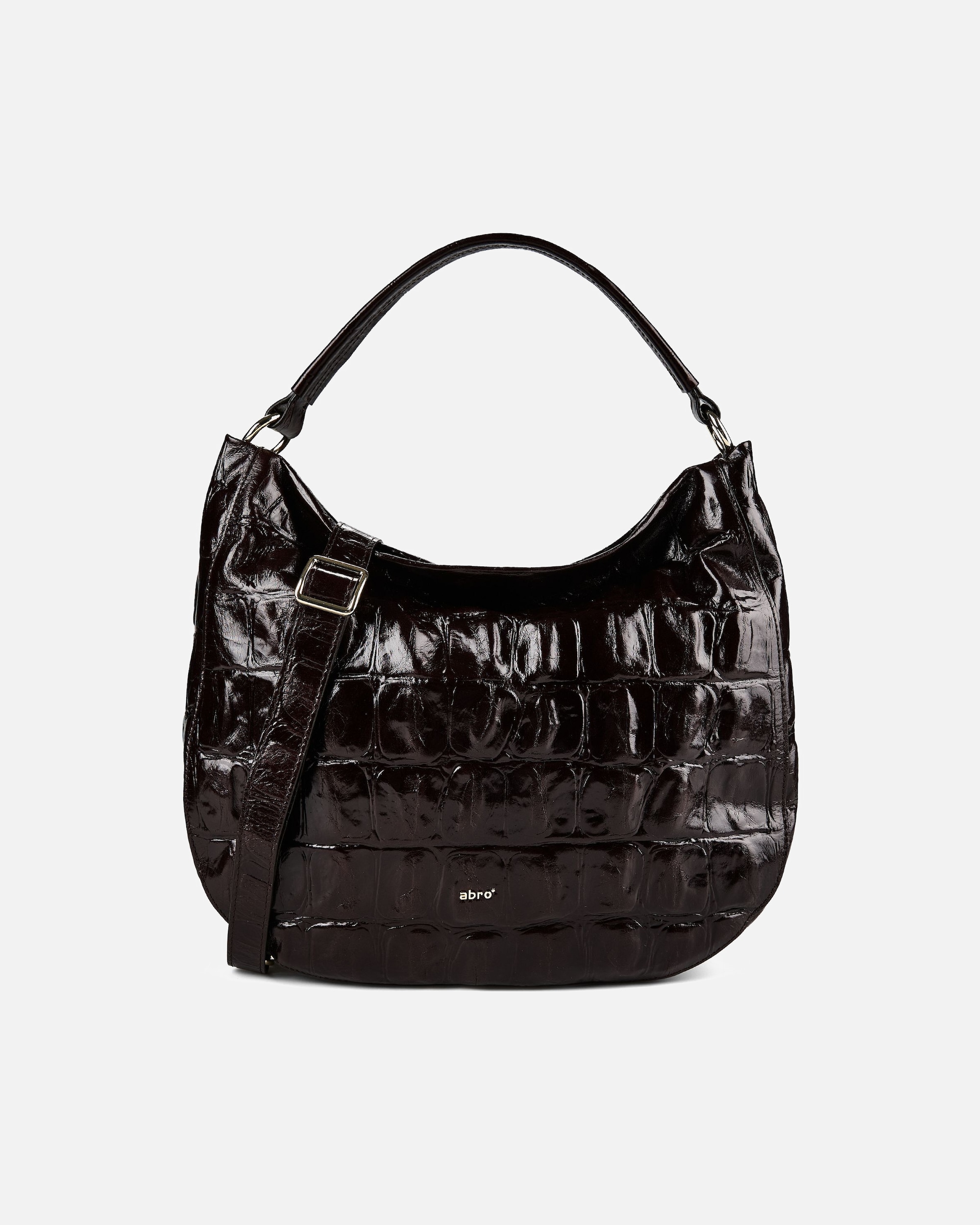Tasche für Weiblich abro Mia Schultertasche dark brown